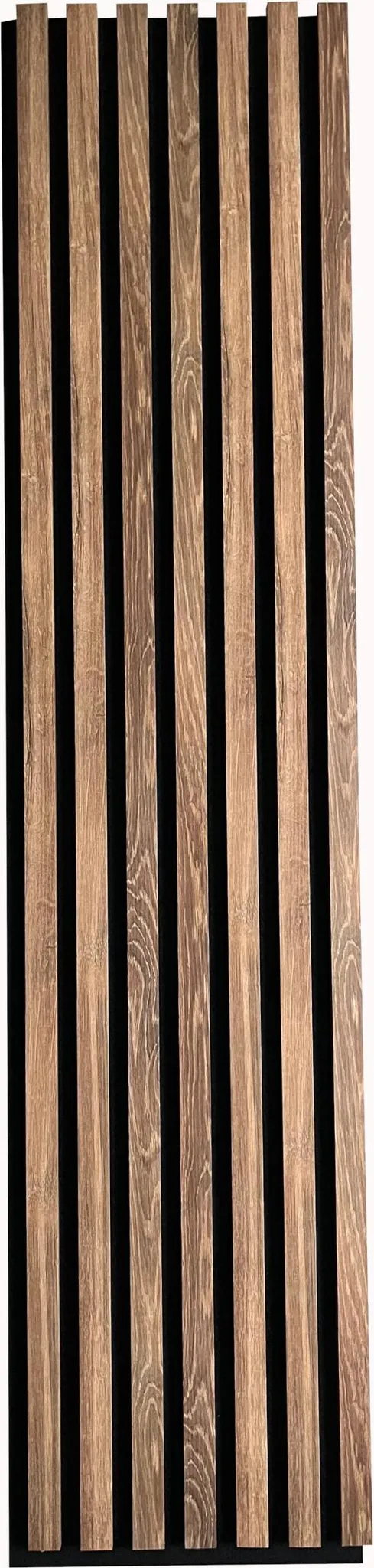 Produktbild von MEBANO. 4er-Set Akustikpaneele Holz 30x132 Cm Olive 3D Wandpaneele Aus
