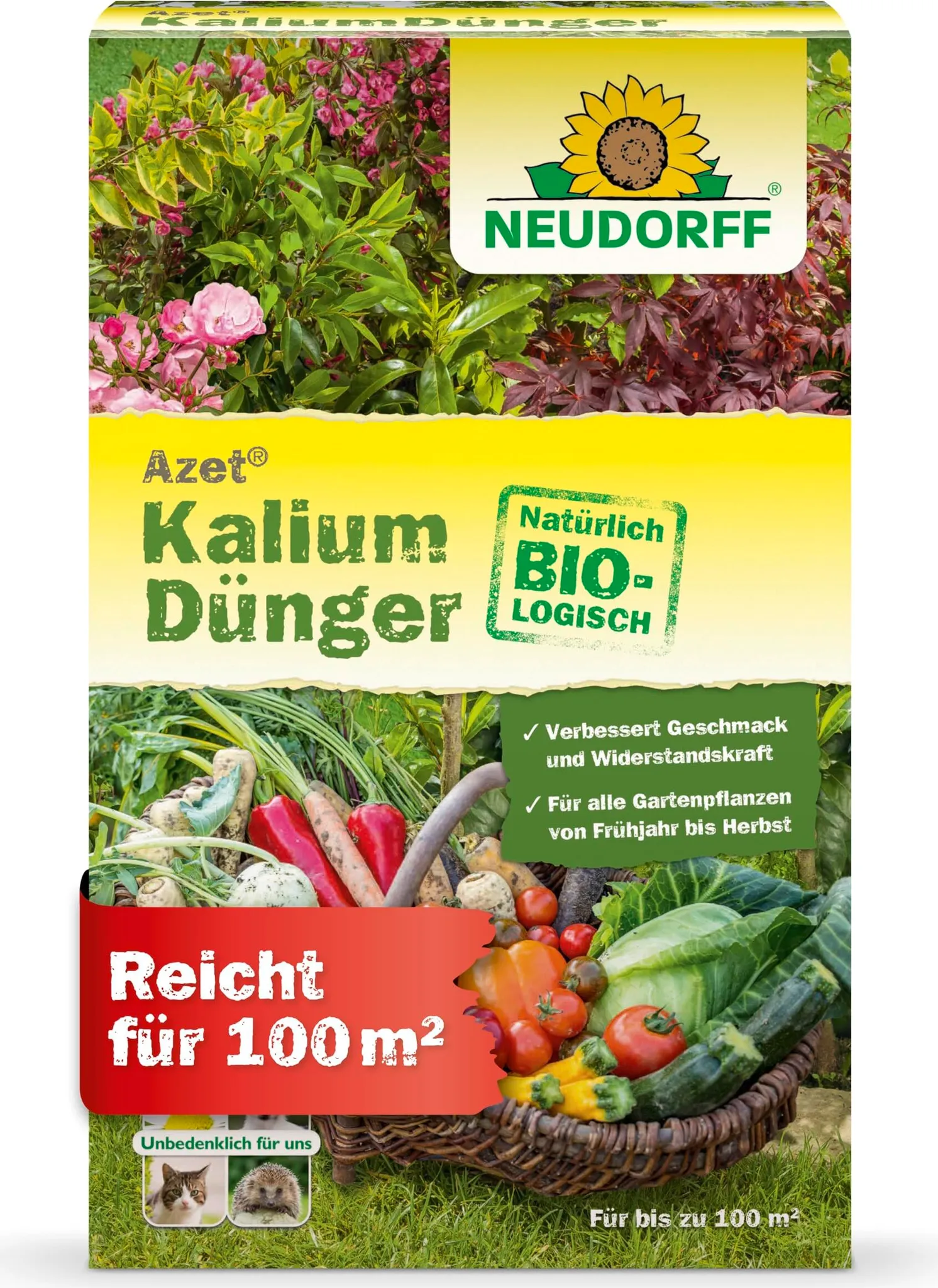 Neudorff - Azet KaliumDnger 2 kg fr 100m - mehr Aroma &
