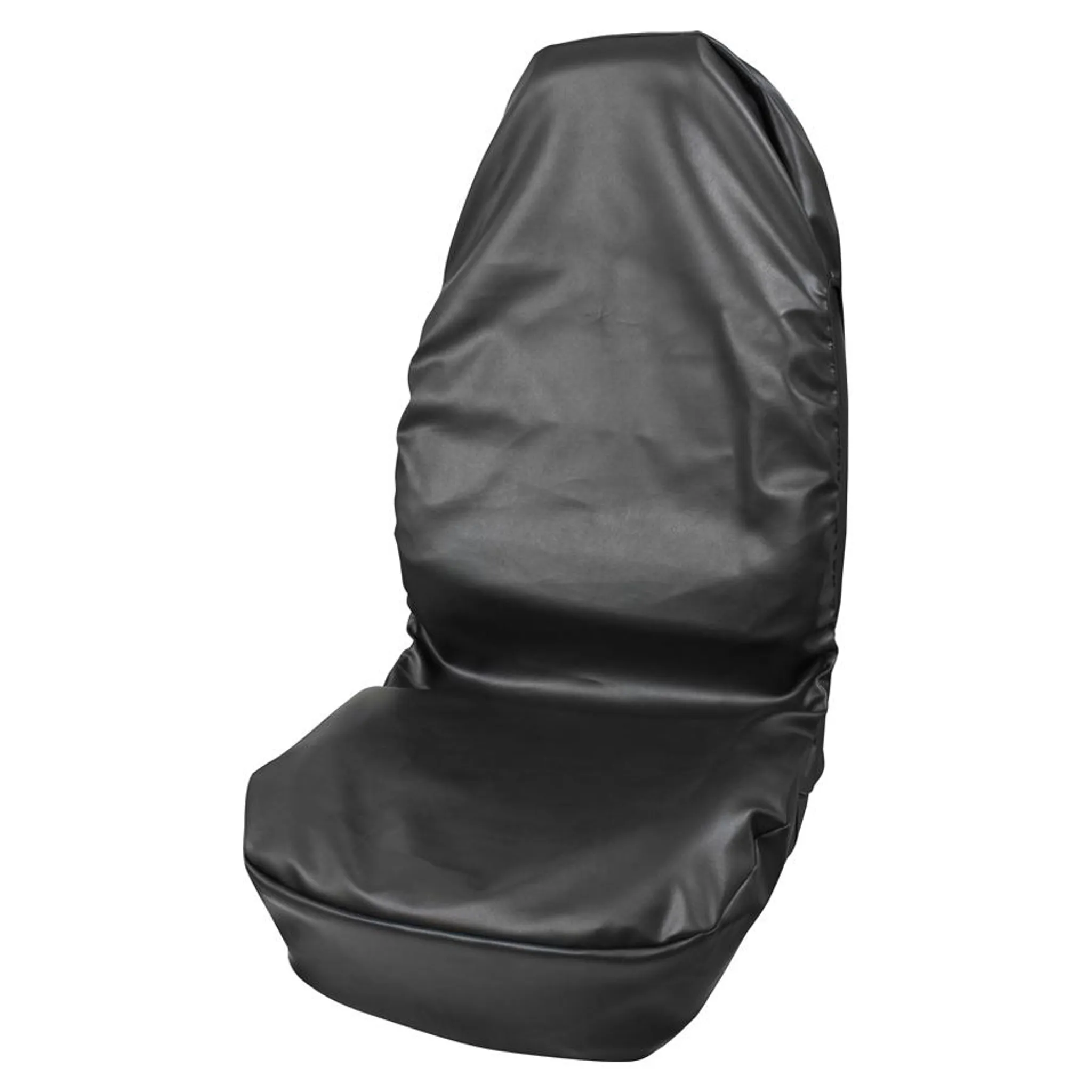 Werkstatt-Sitzbezug (Schonbezug) - schwarz, Kunstleder (VPE=1 Stück)
