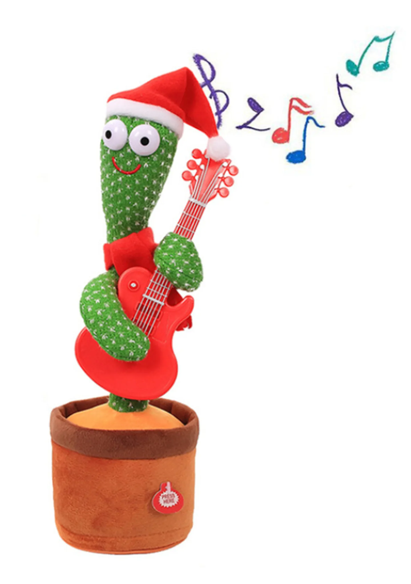 Tanzendes Rotes Bandana Cowboy Kaktus Spielzeug, Kinder Spielzeug,  Sprechende Kaktus, Lustiger Kaktus, Rotes Bandana Cowboy Kaktus Spielzeug -  .de