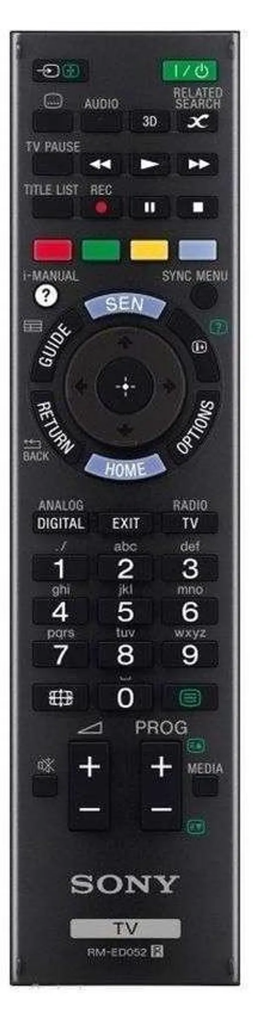 SimplyAll Telecomando Di Ricambio Per TV Sony KLVS32A10E – Sostituzione Diretta, Nessuna Programmazione