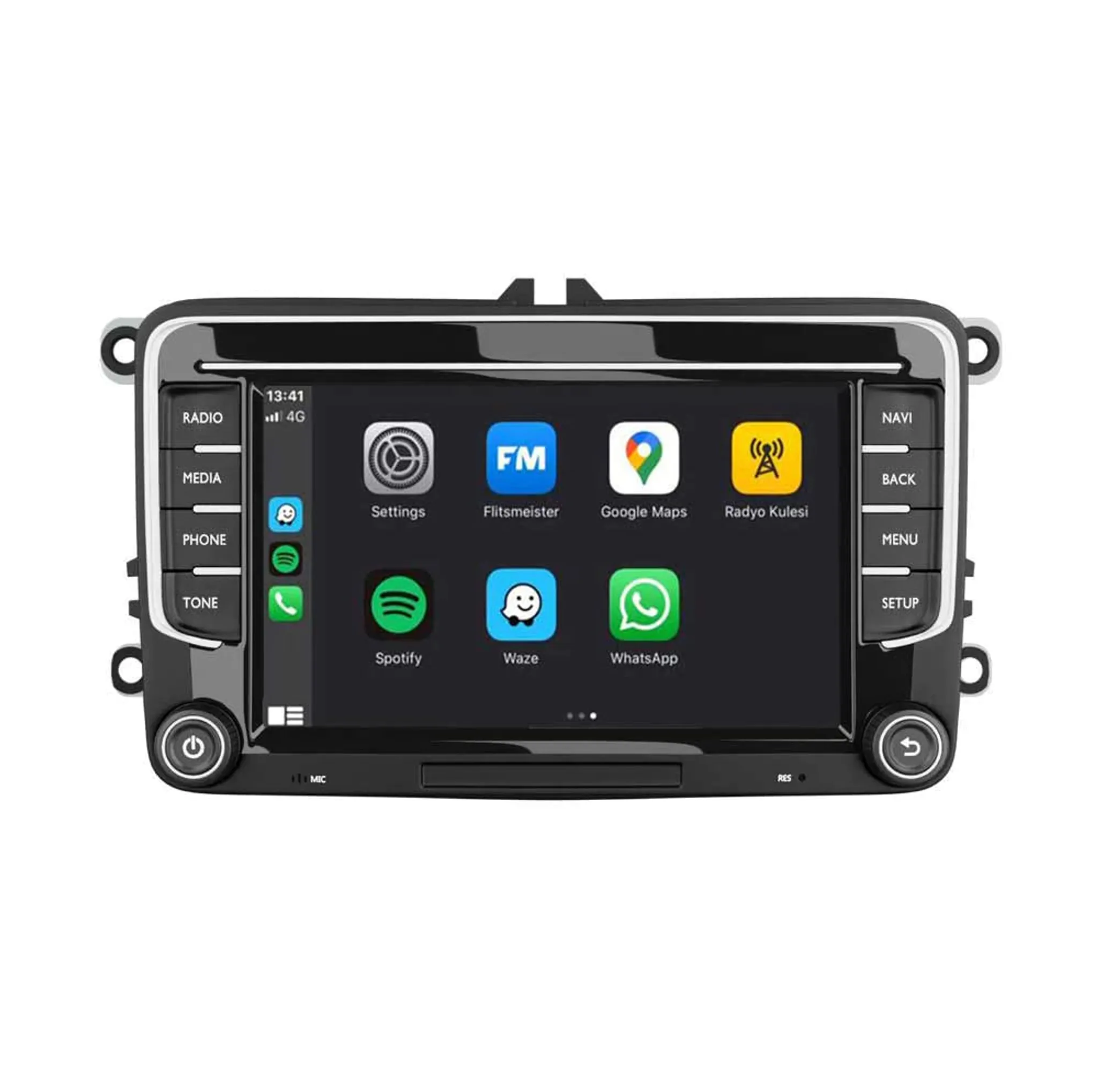 ŠKODA FABIA 2 5J 542 545 DAB+ Car Wireless Radio Apple Carplay Android Car  BT