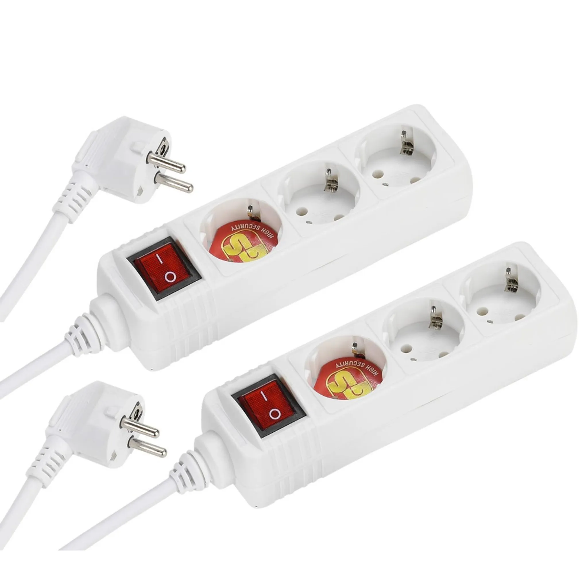 2er Set 3-fach Steckdosenleiste mit Schalter, | Kaufland.de