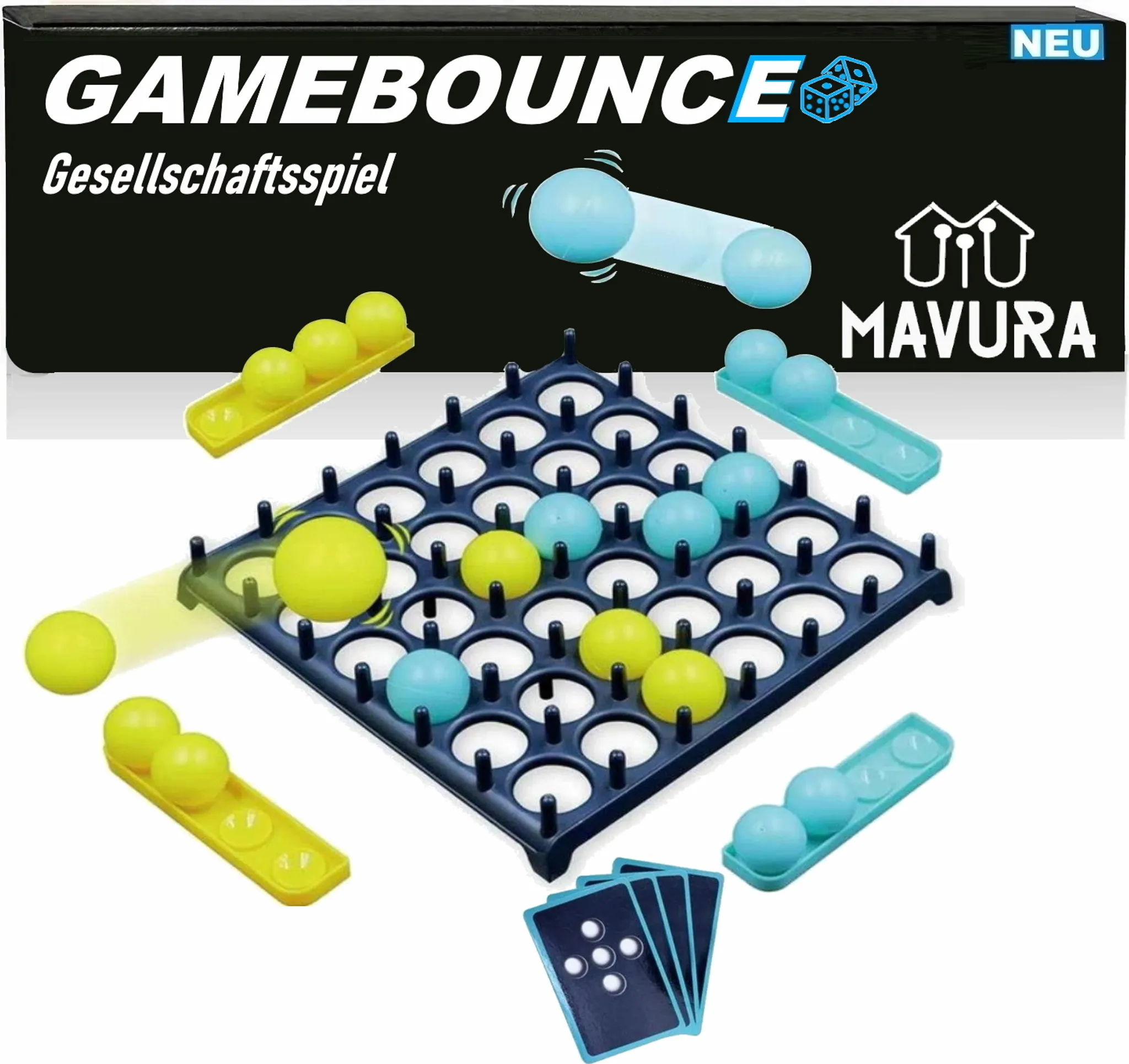 Gioco Da Tavolo In Legno Con Dadi – 2-4 Giocatori – Classico Attività Da Interno/esterno Per Bambini – Verde Con Base Antiscivolo