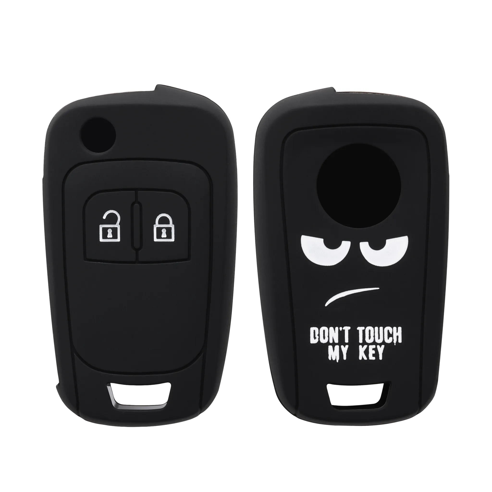 kwmobile Schlüsseltasche Autoschlüssel Silikon Hülle für Ford 3-Tasten  Klapp Autoschlüssel, Schlüsselhülle Schlüssel Case Cover