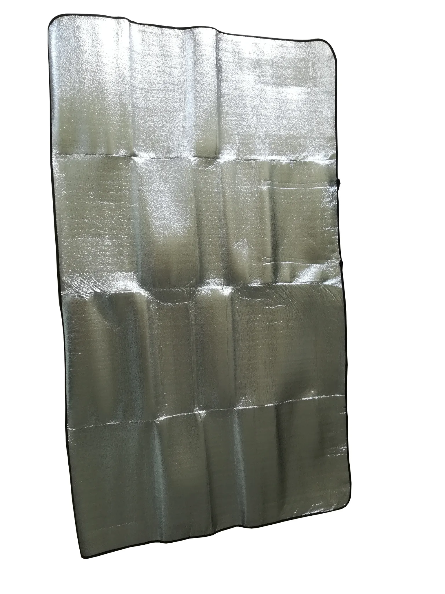 normani Thermomatte Ultraleichte Isomatte ISO compact, Aluminium  Outdoormatte Isoliermatte Isomatte mit Aluminiumbeschichtung 200 x 50 x 1 cm
