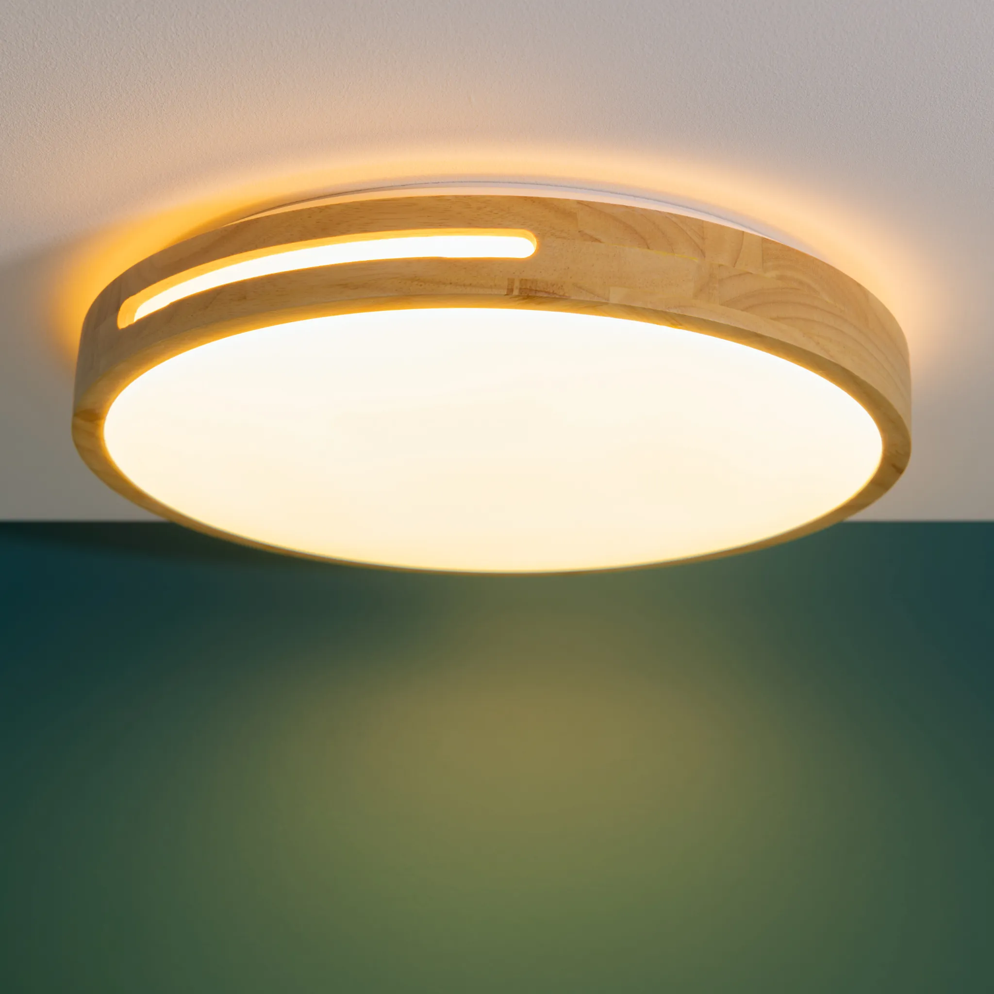 moderne LED dimmbare Deckenlampe mit 39cm
