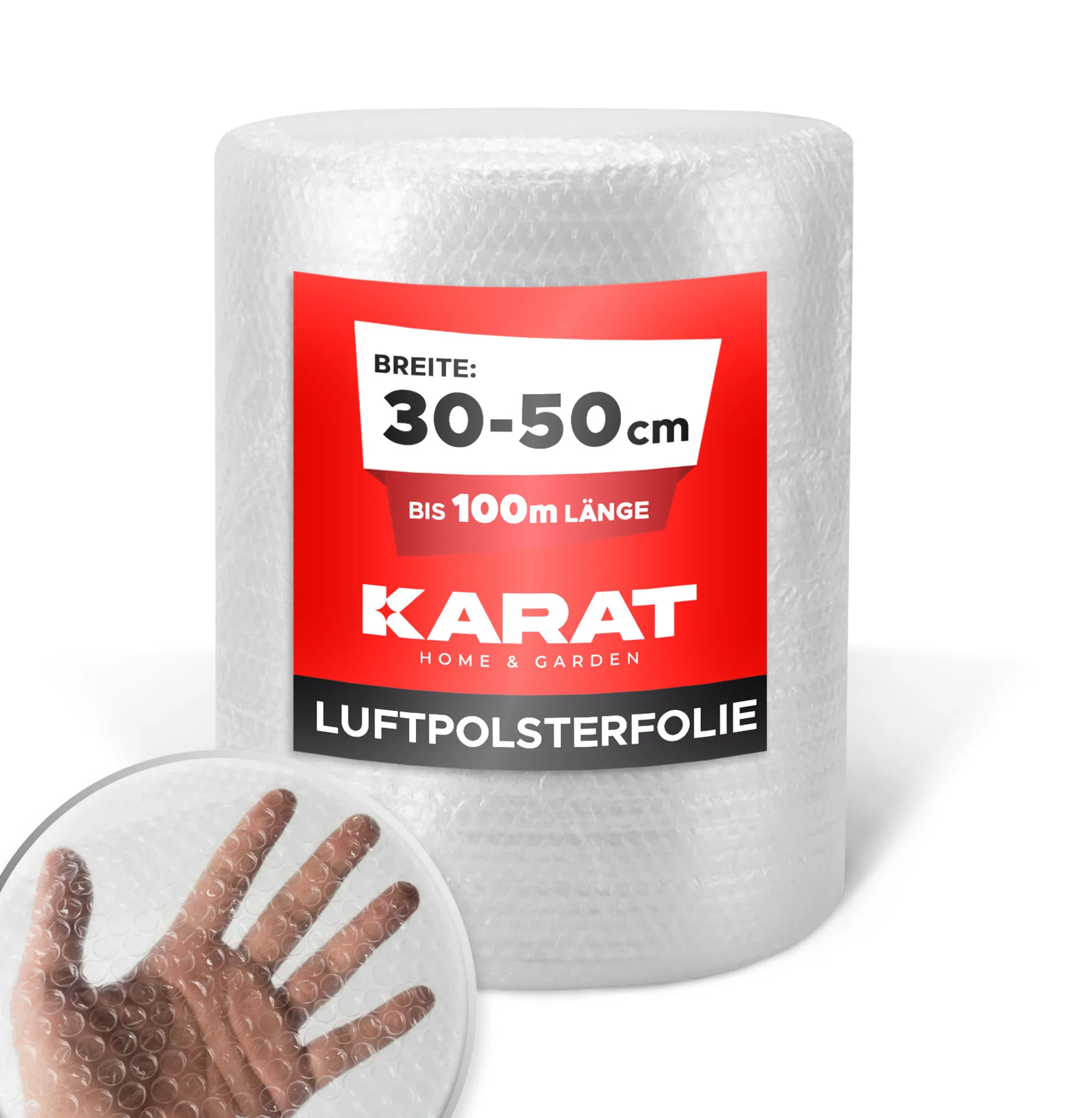 Sealed Air AIRCAP® RECYCLED Luftpolsterfolie 100,0 m x 75,0 cm, 1 Rolle