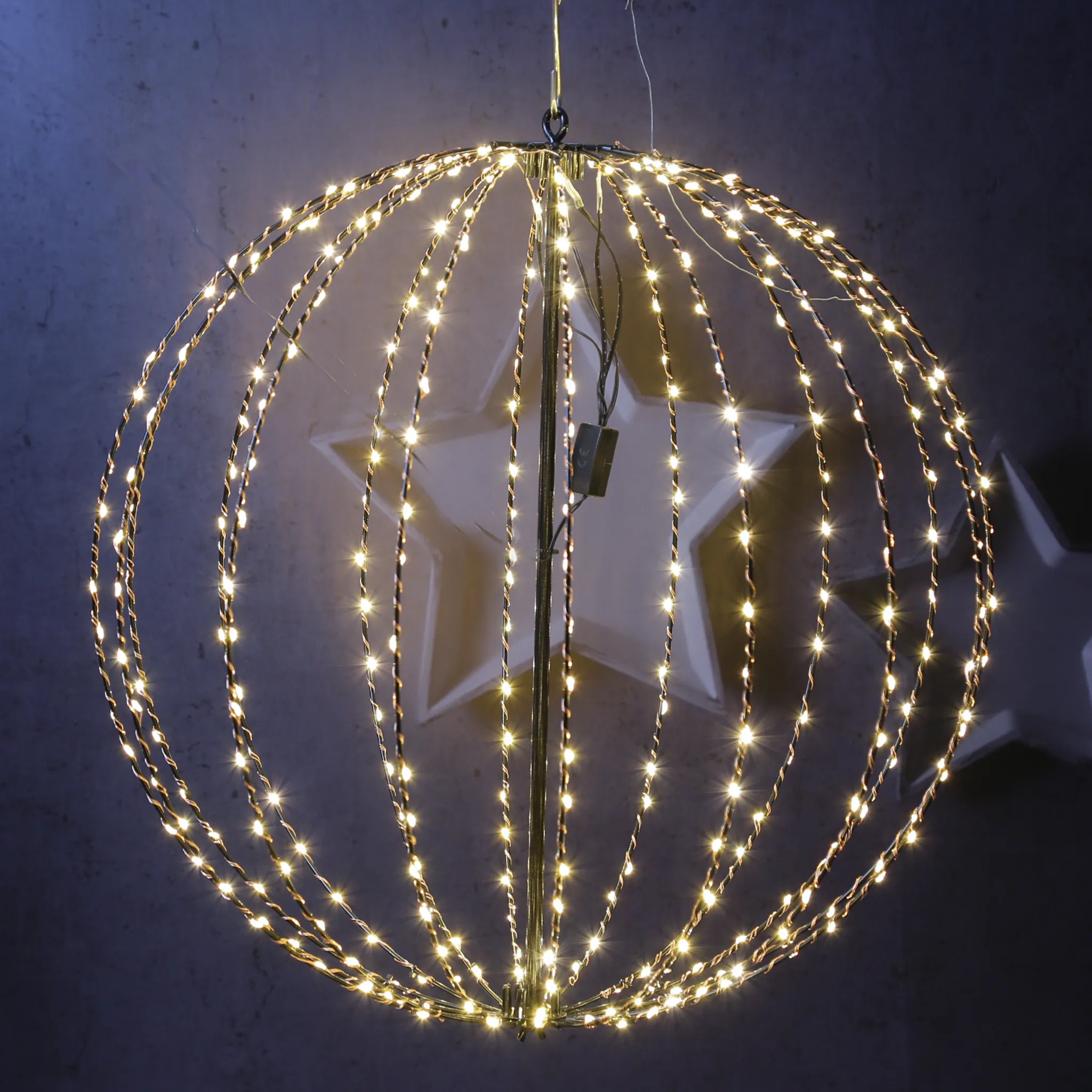 LED Mini Baum - Dekoleuchte - 60 warmweiße LED - H: 20cm