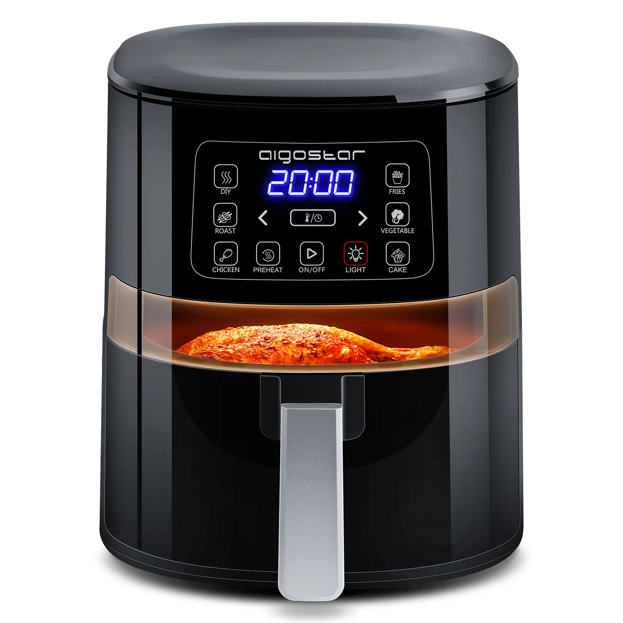 Aigostar - Air Fryer 7L 1900W, 5-in-1 ölfreie