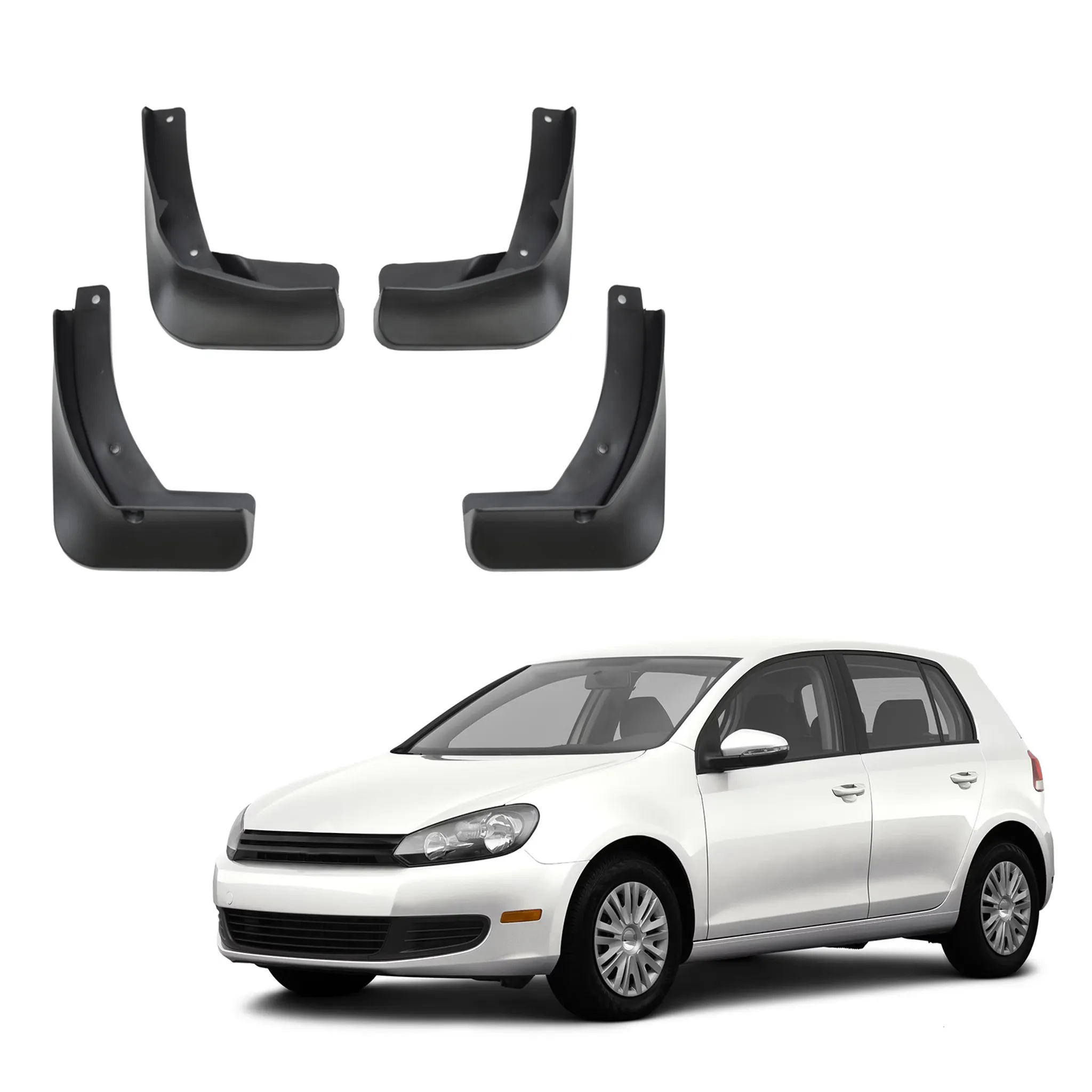 Kit De 4 Garde-boue Anti-salissures Pour FORD B-MAX - Noir - Caoutchouc - Neuf Sous Emballage