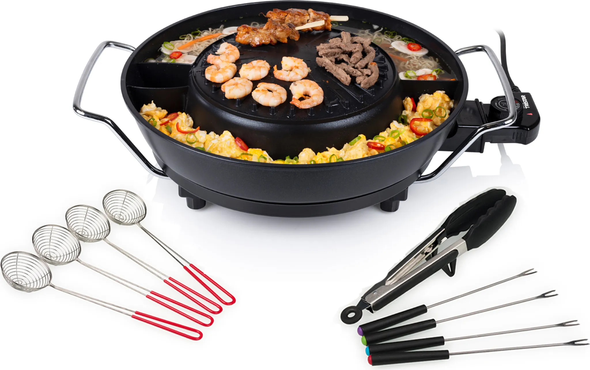 Tristar Gril Coréen et Hotpot électrique PZ-9131 - Meilleur prix