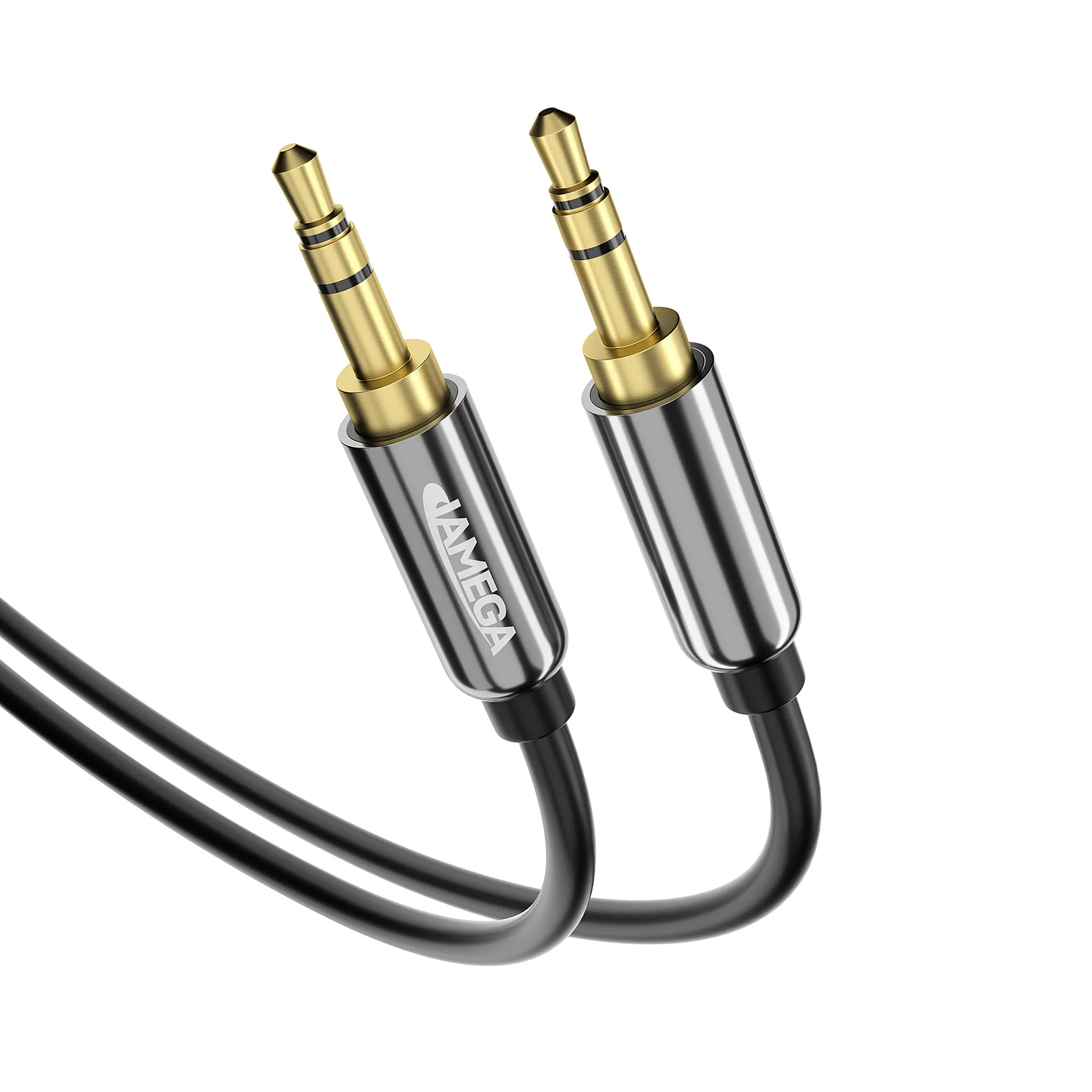 3,5 mm Stecker auf Mini USB Stecker Audio AUX-Kabel, Länge: ca. 50 cm