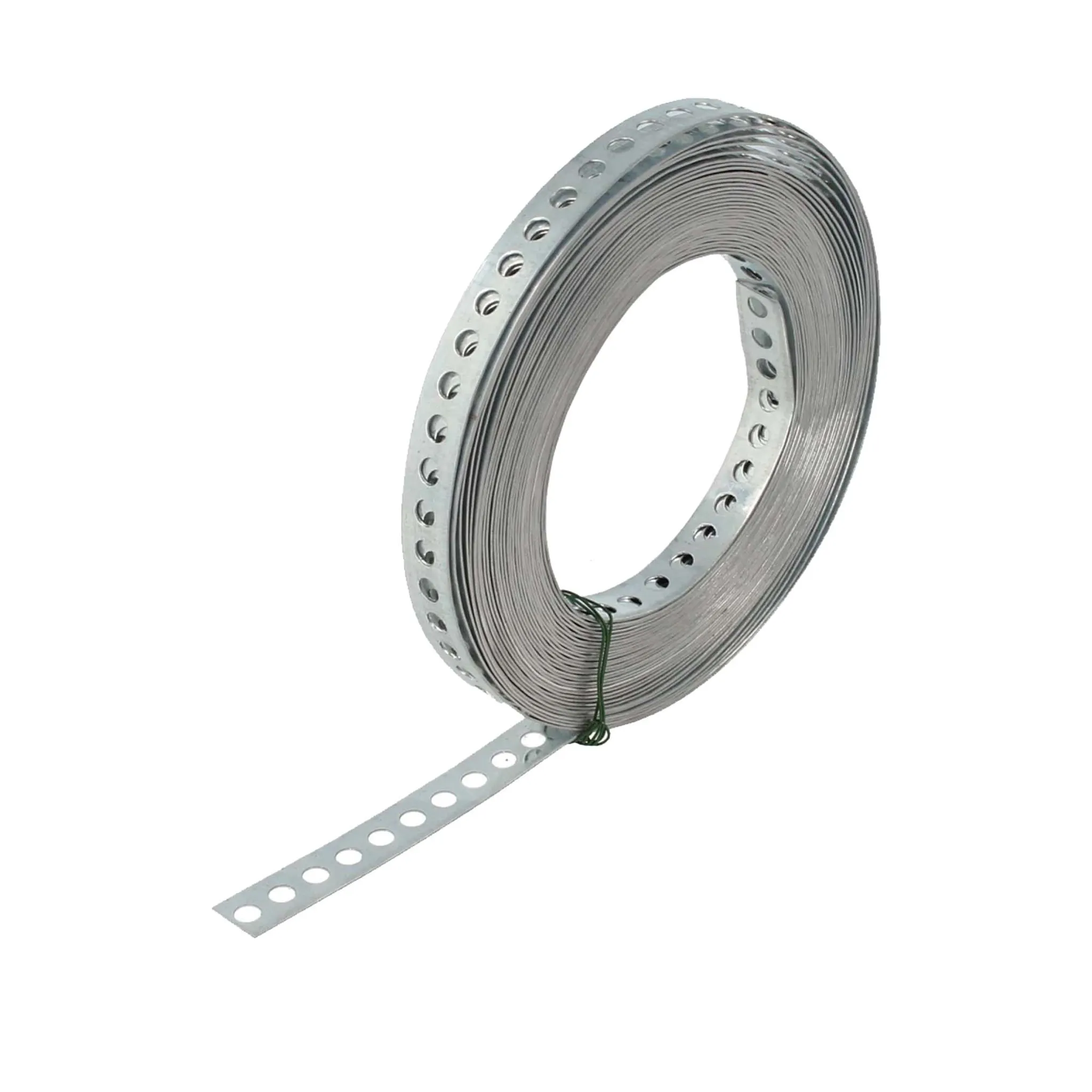 1 Rolle (10 m) Lochband kunststoffummantelt schwarz (19 mm) : :  Baumarkt