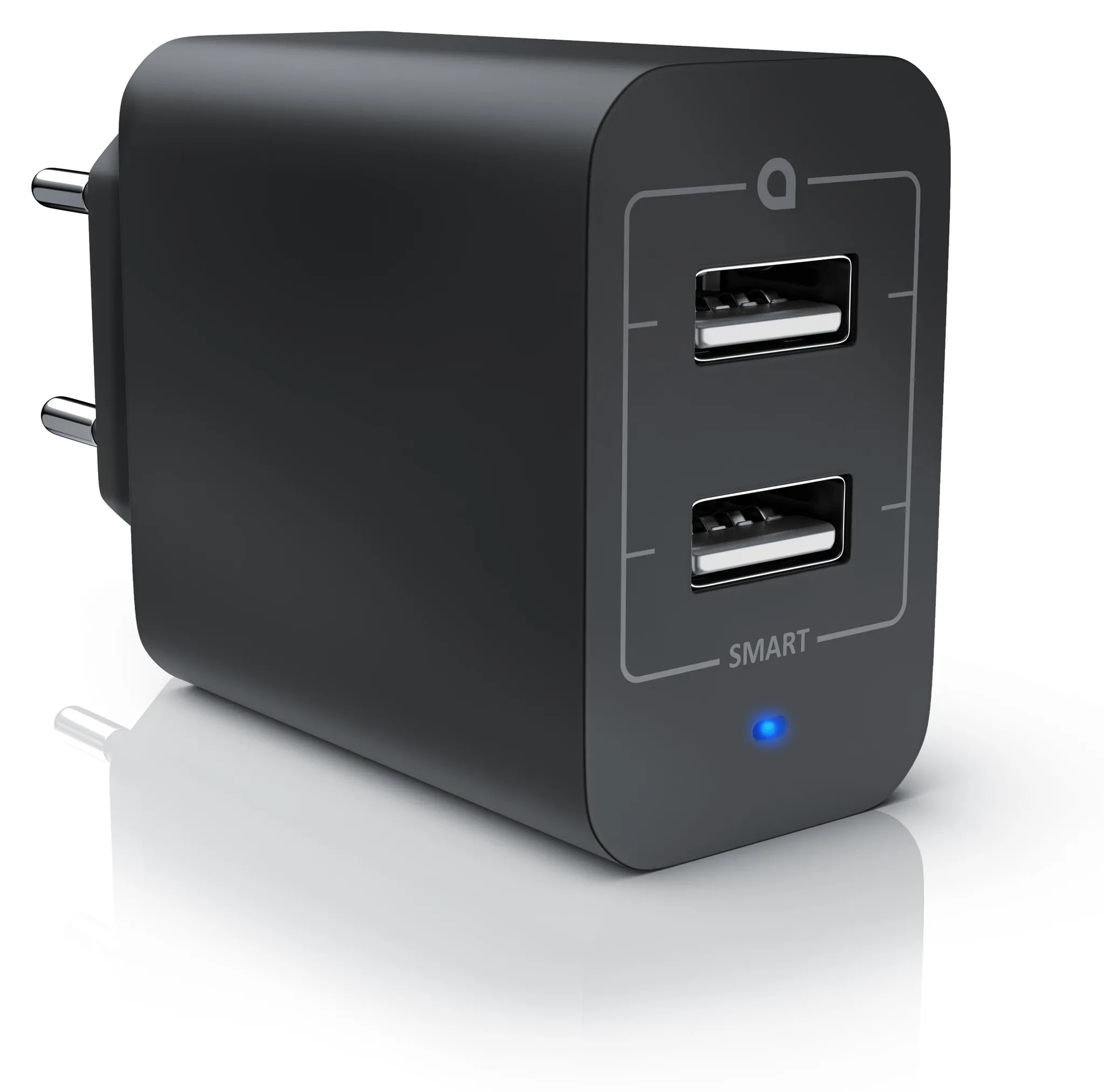 HOSOW Caricatore USB C 20W Con Cavo Lightning MFi 2 Metri, Alimentatore Rapido Per IPhone 14/13/12/11/SE/X/8 E IPad