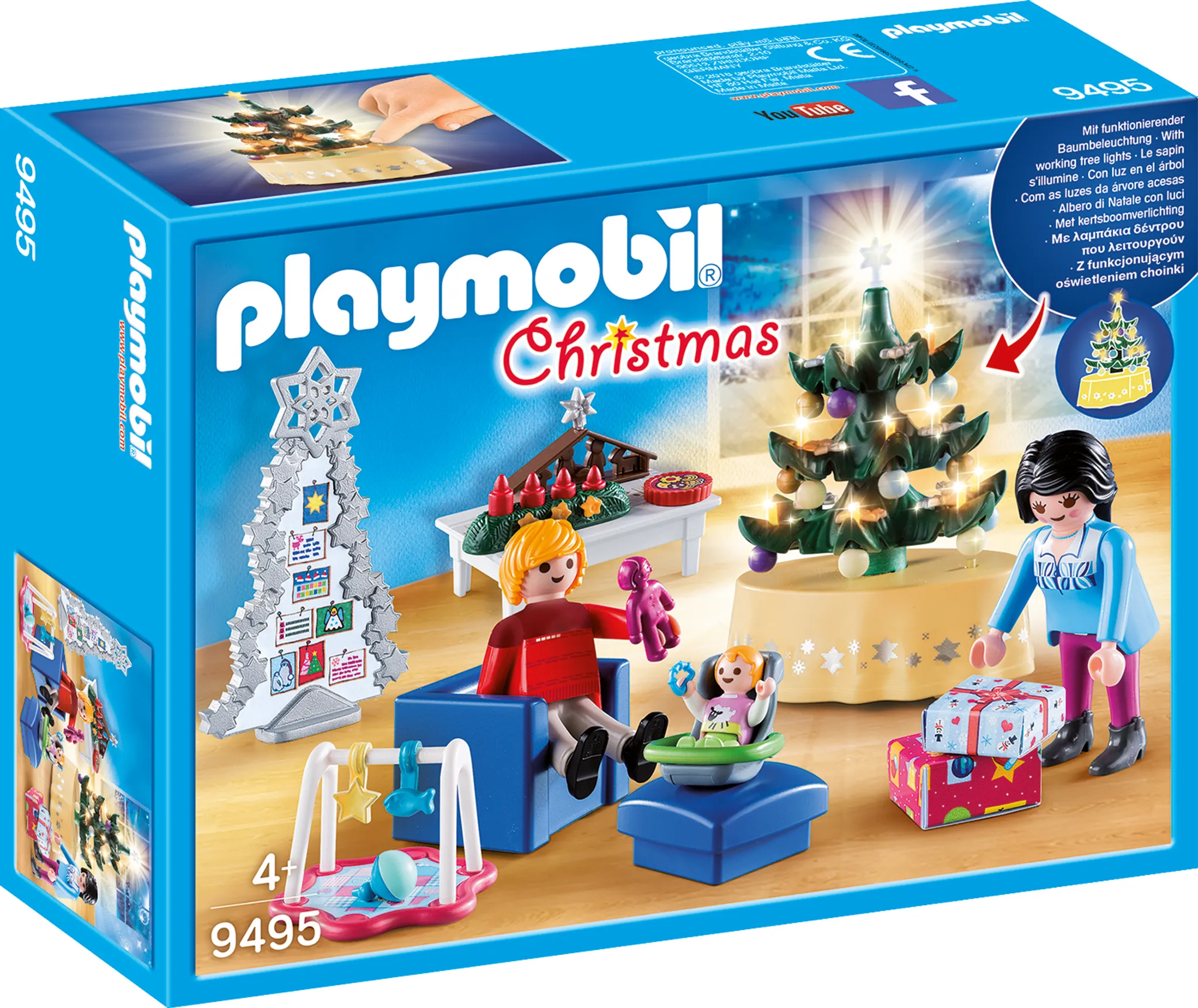 PLAYMOBIL® Christmas 9493 Weihnachtsbäckerei mit Plätzchenformen 