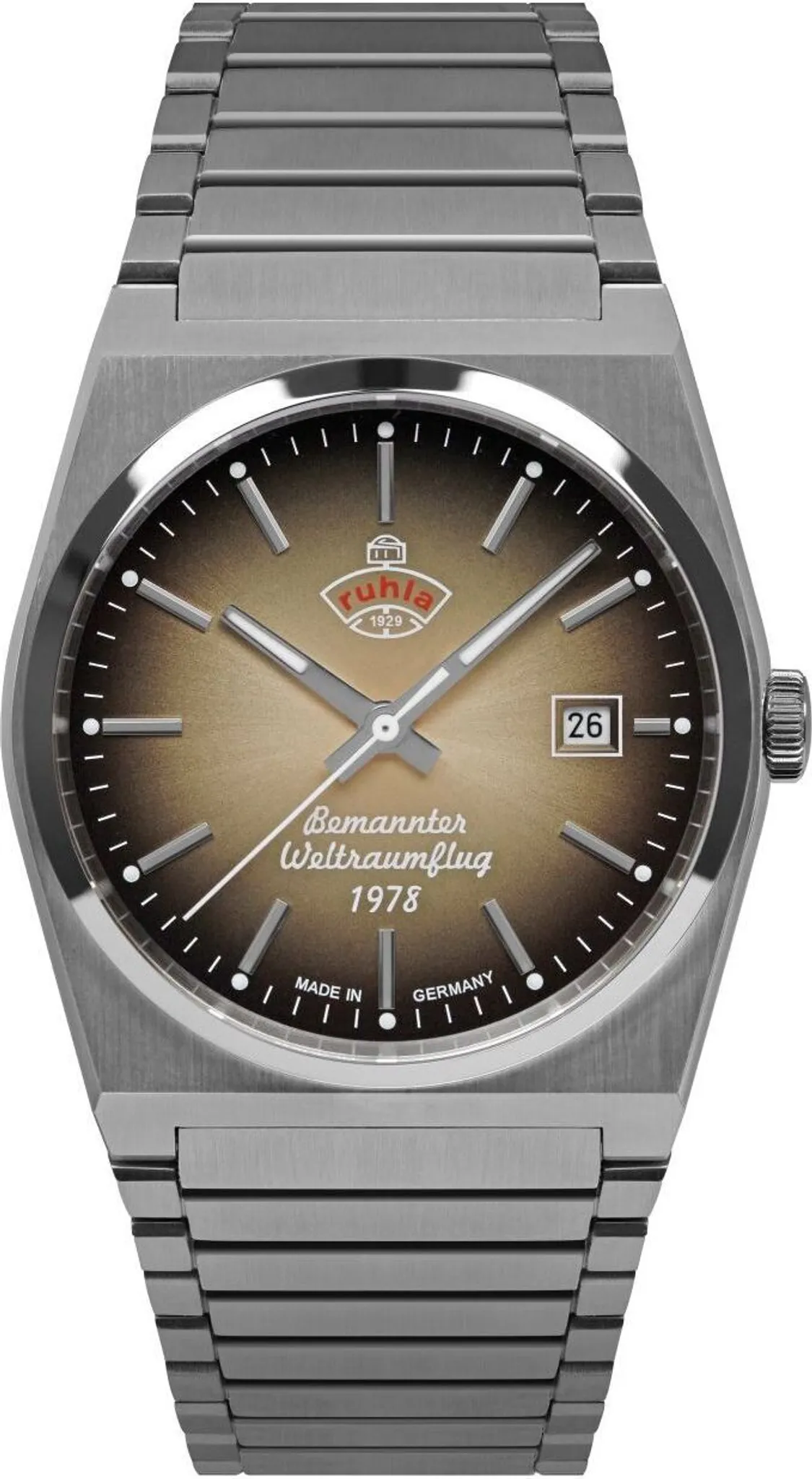 Ruhla Herrenuhr Automatik Space Control Sigmund Jähn 1978