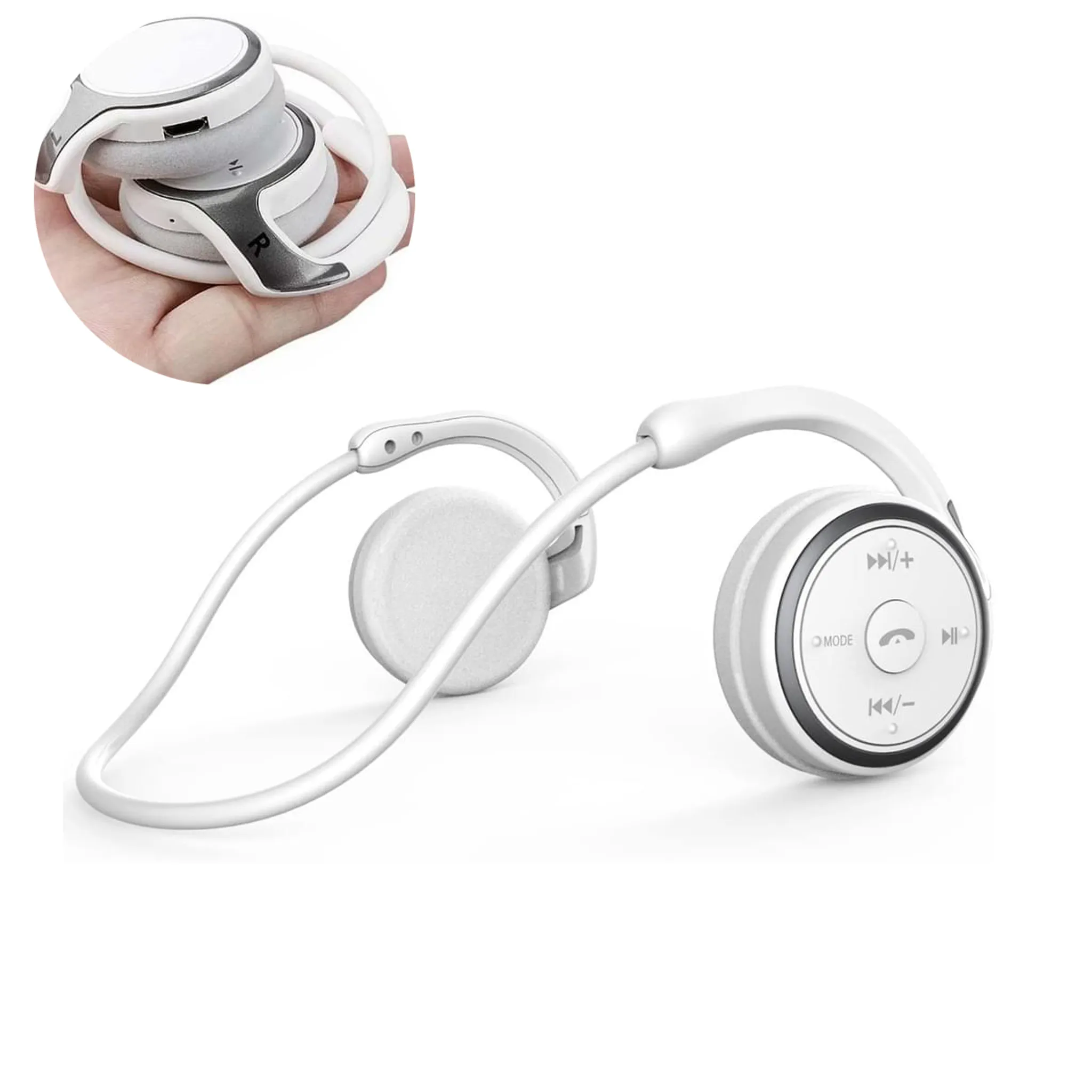 Blau Drahtloser Magnetischer In-Ear-Ohrhörer Kopfhörer Mit Mikrofon Balock Schuhe Drahtloser Kopfhörer,Bluetooth 4.2 Stereo-Kopfhörer-Headset 
