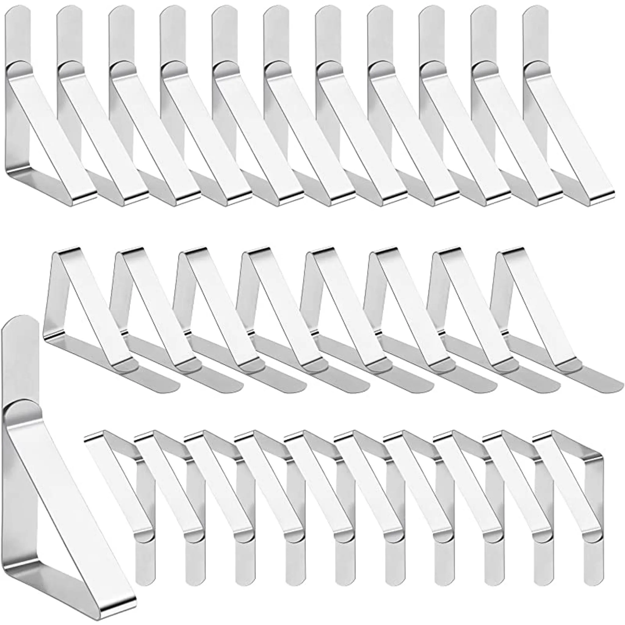 Tischdeckenklammer, Tischdeckenklammern-Set mit 24 Stück