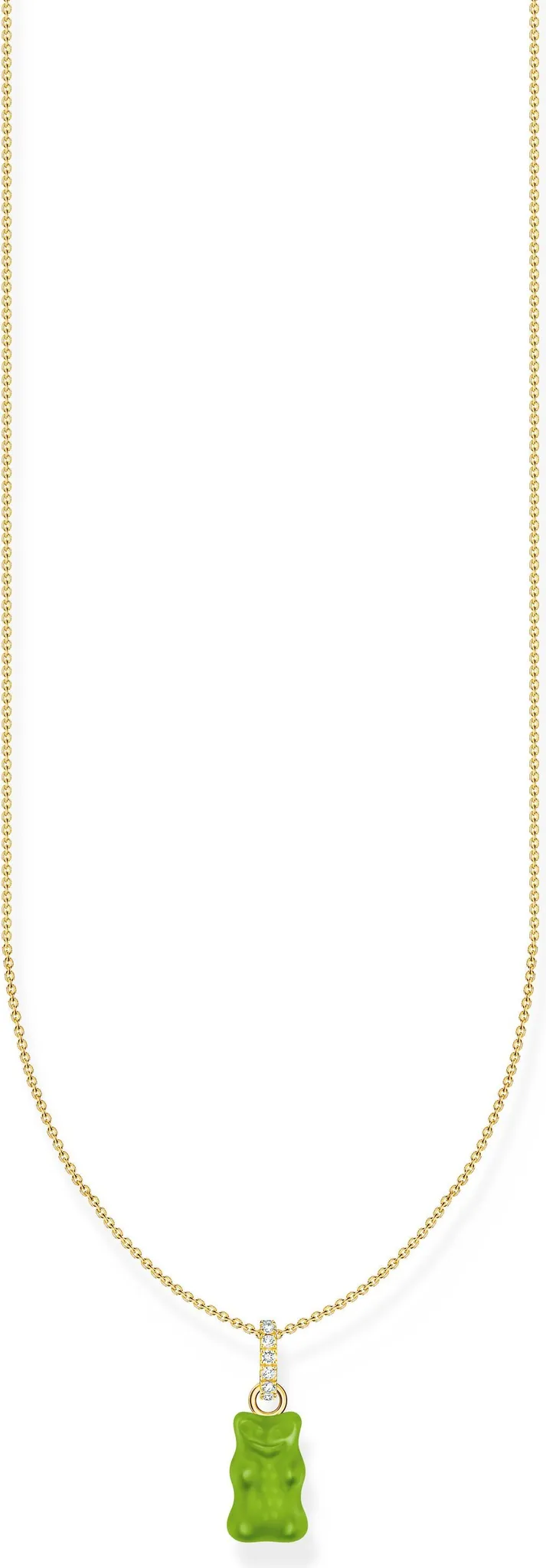 THOMAS SABO Collana Uomo Argento Sterling 925 - Catenina Classica 80 Cm, Senza Ciondolo, Chiusura A Moschettone