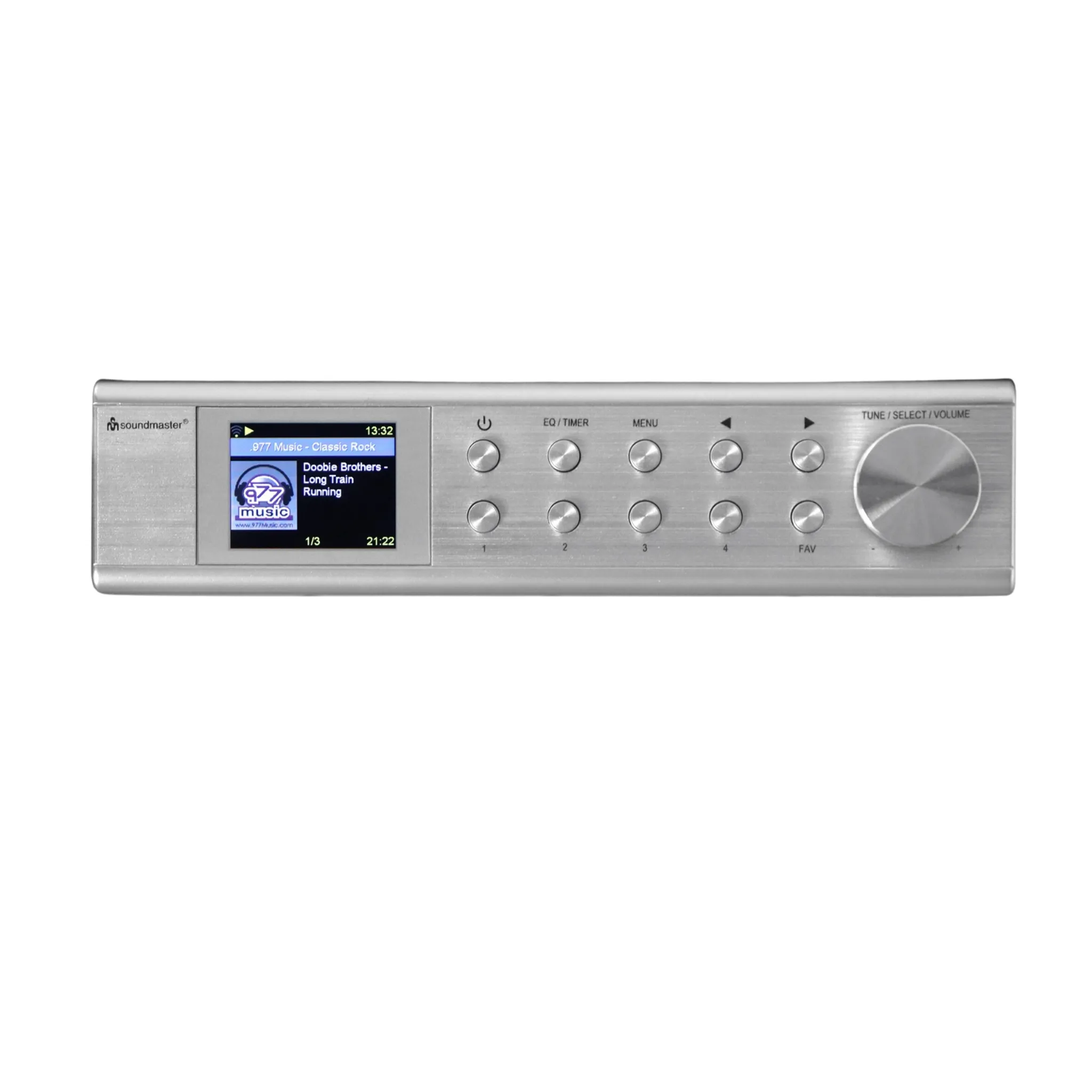 Soundmaster IR1500SI Internetradio DAB+ Digitalradio Unterbauradio Küchenunterbauradio UPNP Netzwerkplayer Bluetooth