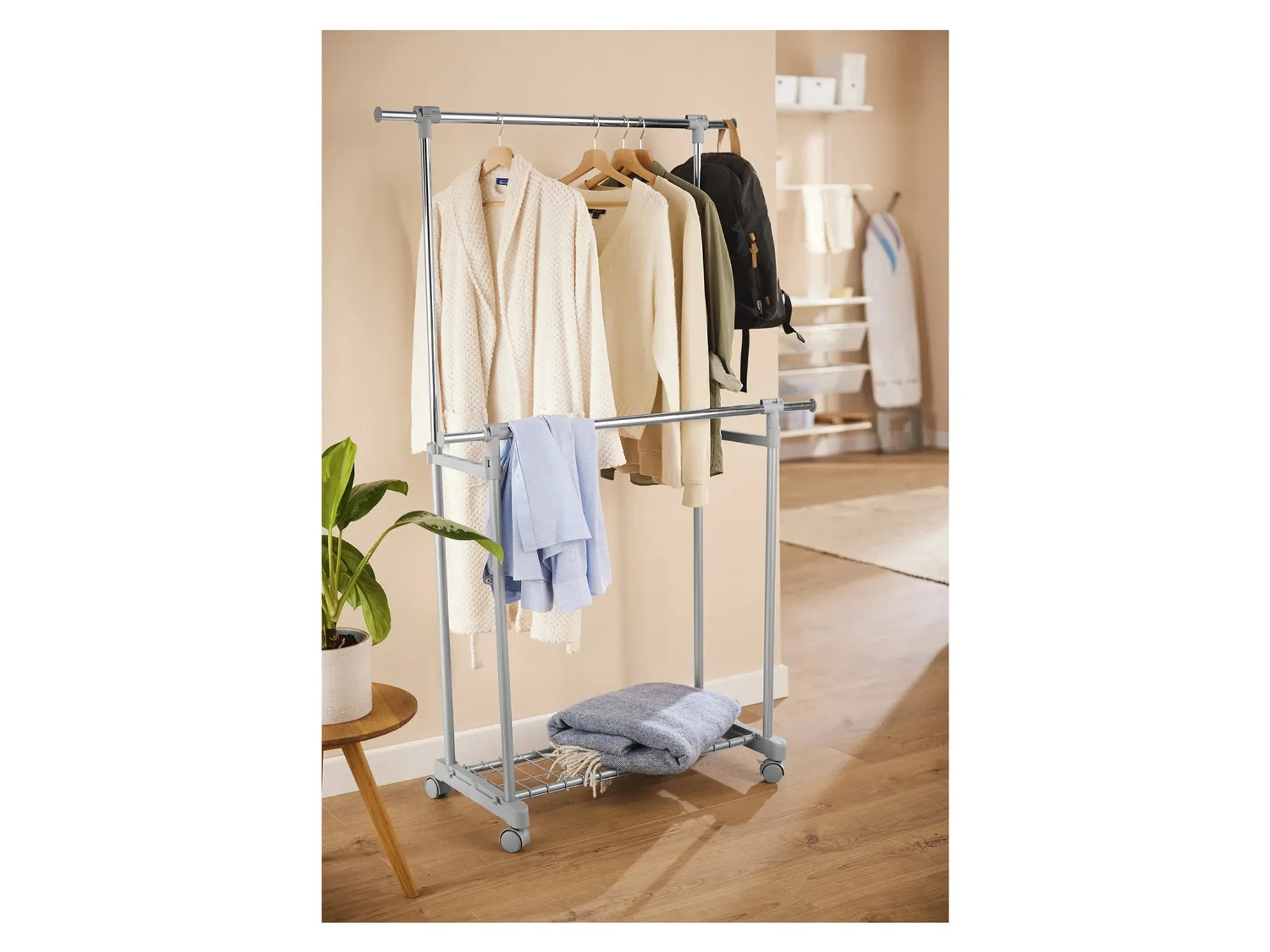 JEOBEST Kleiderständer Rollgarderobe Kleiderstange Ausziehbar Mit Rollen Clothes Rail Coat Rack Hoehenverstellbar Und Ausziehbar S0tcq0ih JEOBEST Kleiderständer Rollgarderobe Kleiderstange Ausziehbar Mit Rollen Clothes Rail Coat Rack Hoehenverstellbar Und Ausziehbar S0tcq0ih