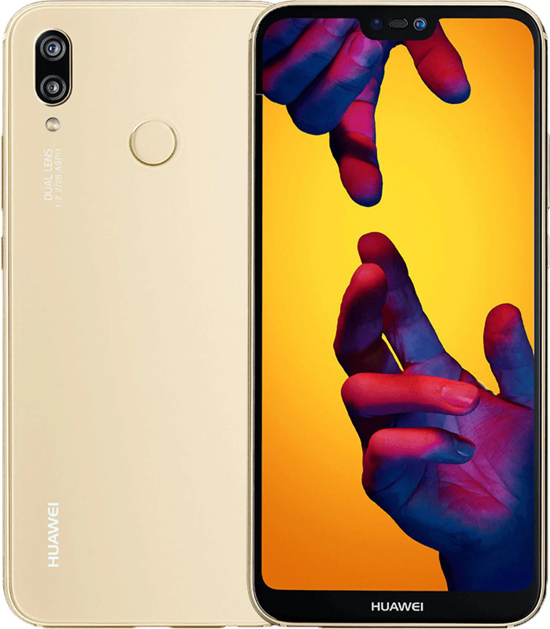 Huawei P20 lite Single Sim 64GB Platinum Gold Kaufland.at