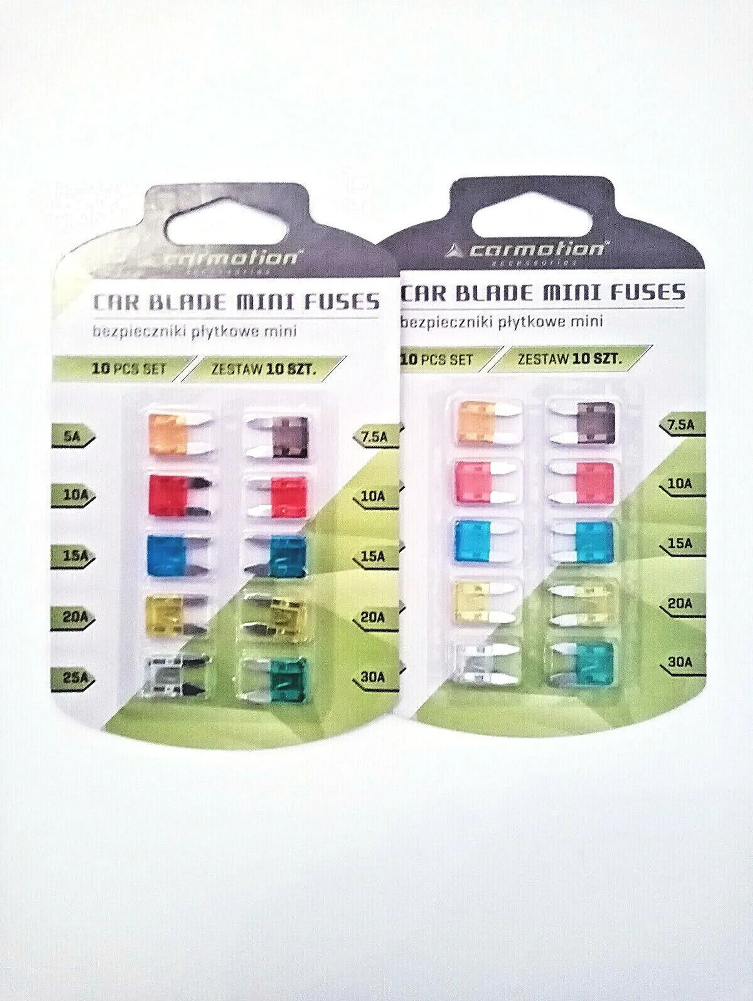 20A 32V Mini Sicherungen MCASE - 10 Stück, Für Auto, Boot & Elektronik