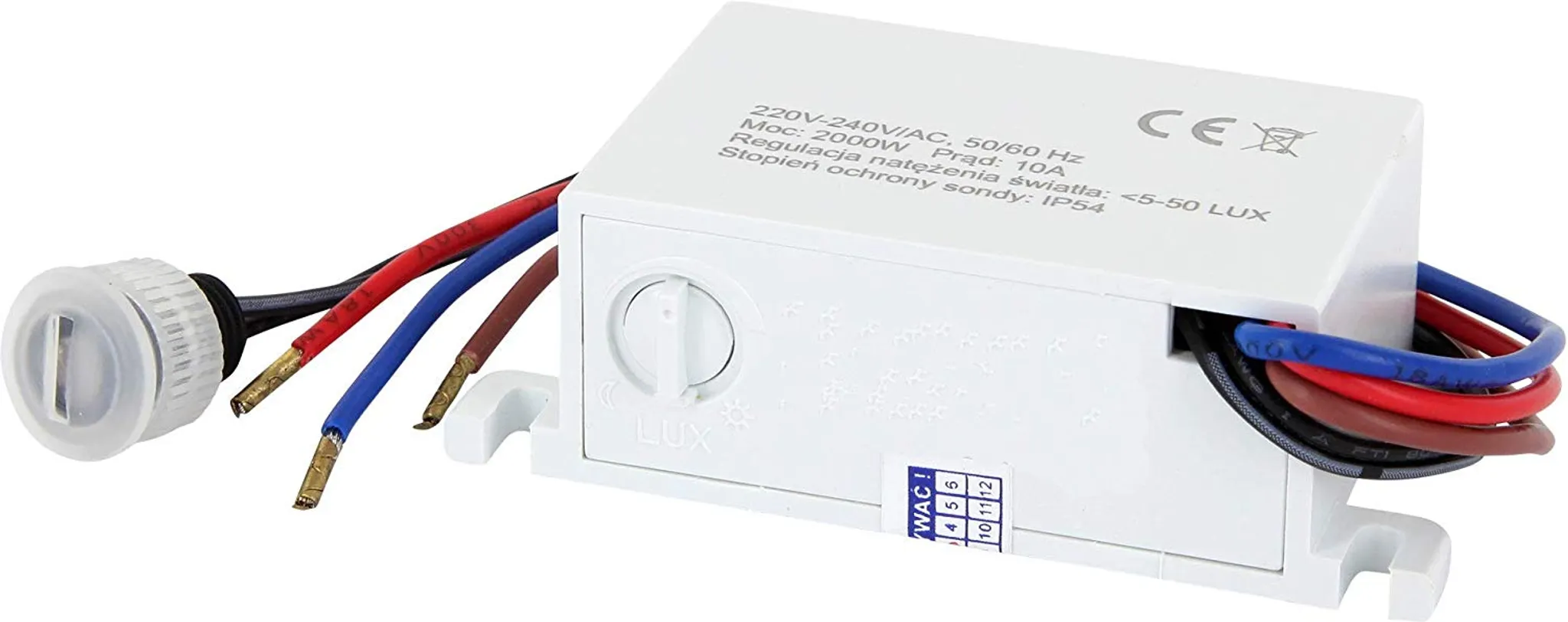 Lichtsensor Dämmerungsschalter Lichtschalter Switch 12V/ 24V /110V