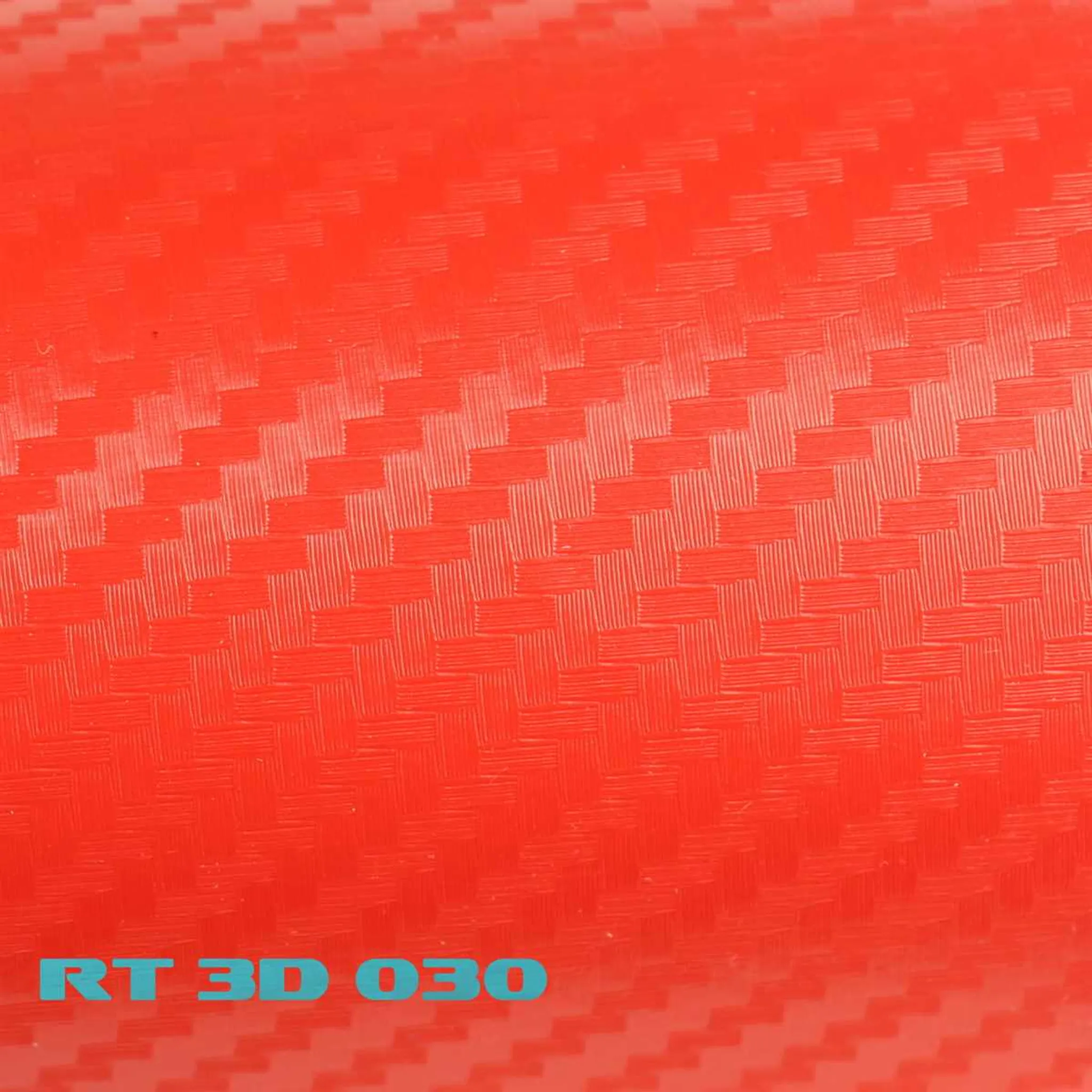 5,91€/m²) Rapid Teck® 3D Carbon Folie Rot