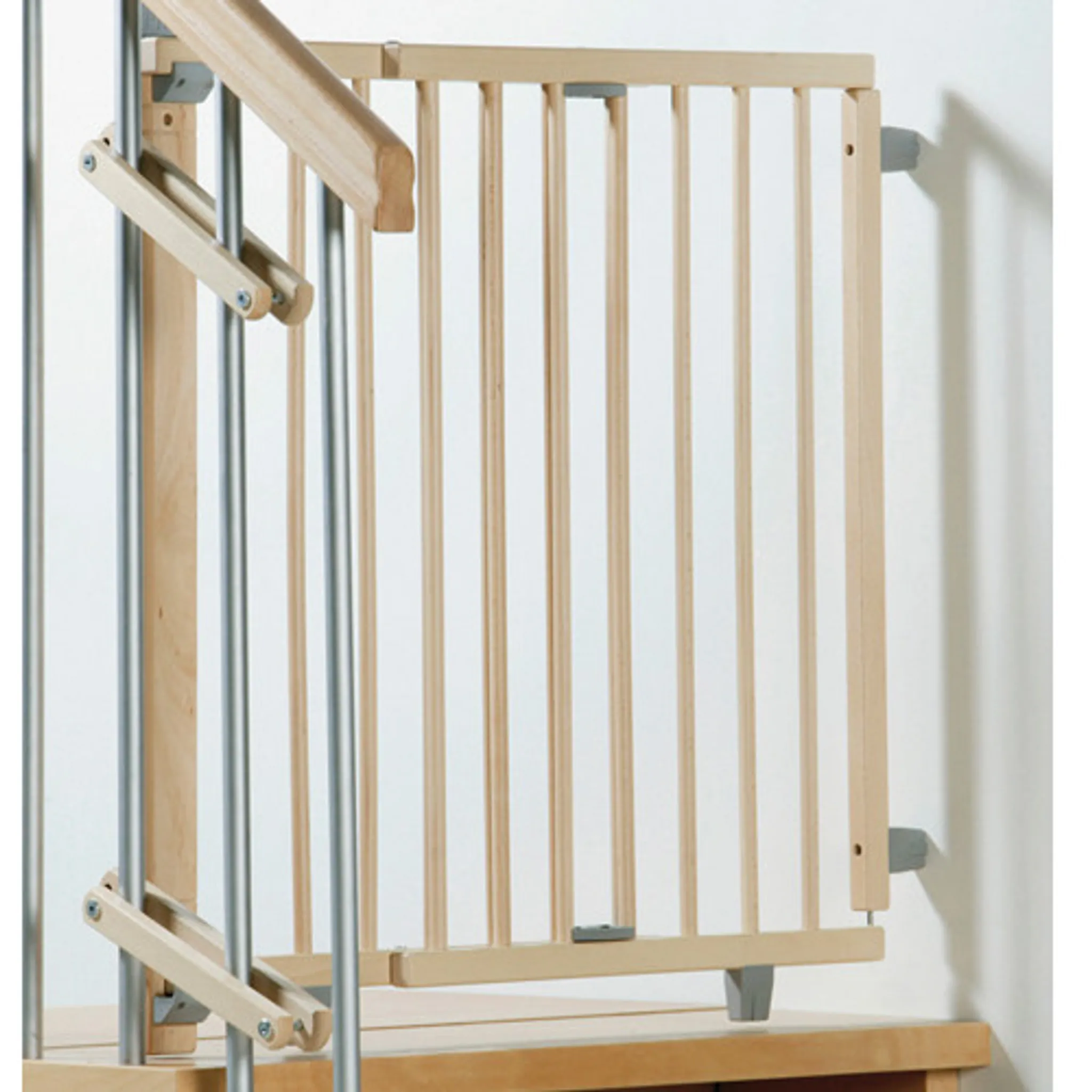 Türschutzgitter Treppenschutzgitter Schutzgitter Gitter Baby, 72-122, Höhe  84cm