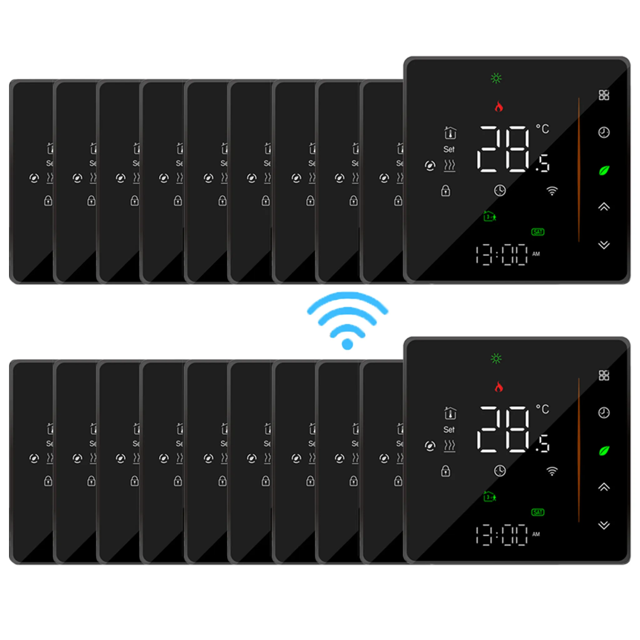 MOES Smart Thermostat Elektrisch Fussbodenheizung,WLAN Raumthermostat  Raumthermostat Fußbodenheizung Programmierbares Kompatibel Alexa  Echo/Google Home,Smart Life/Tuya App : : Baumarkt