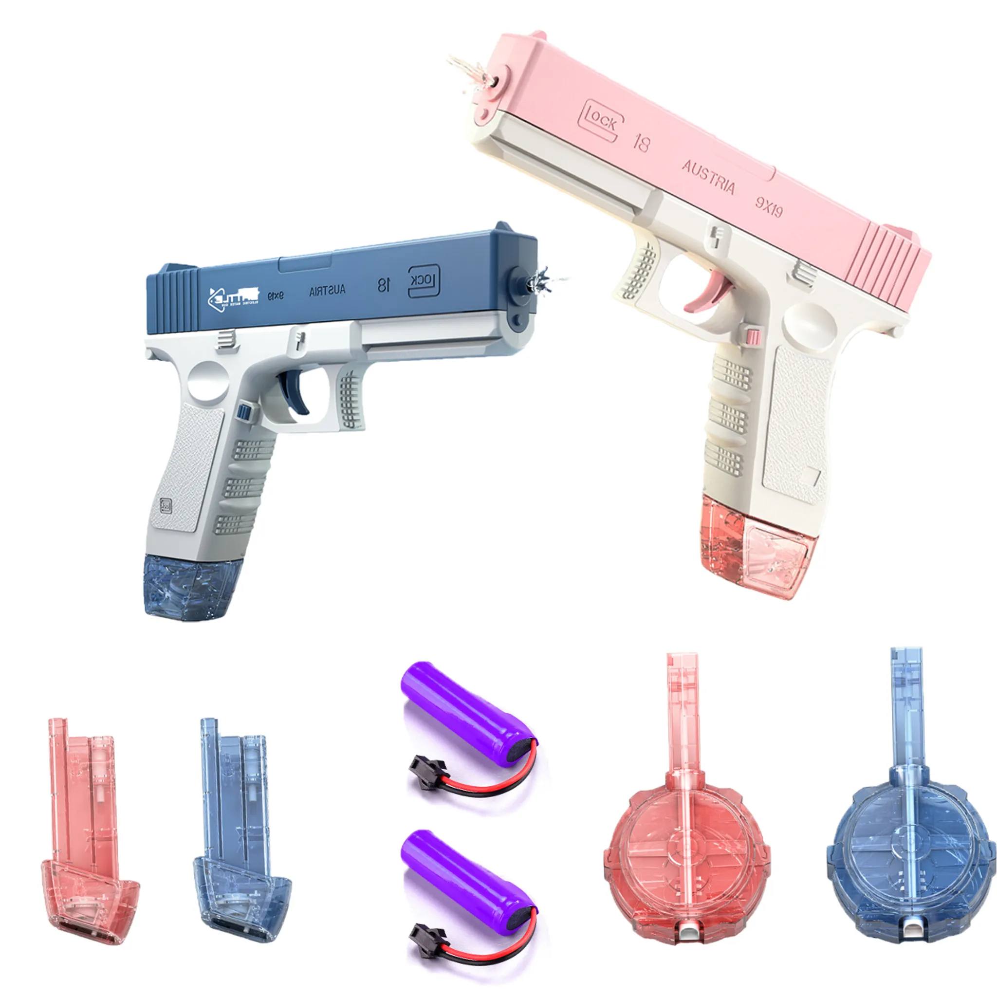 New fully automatic water gun, pool party