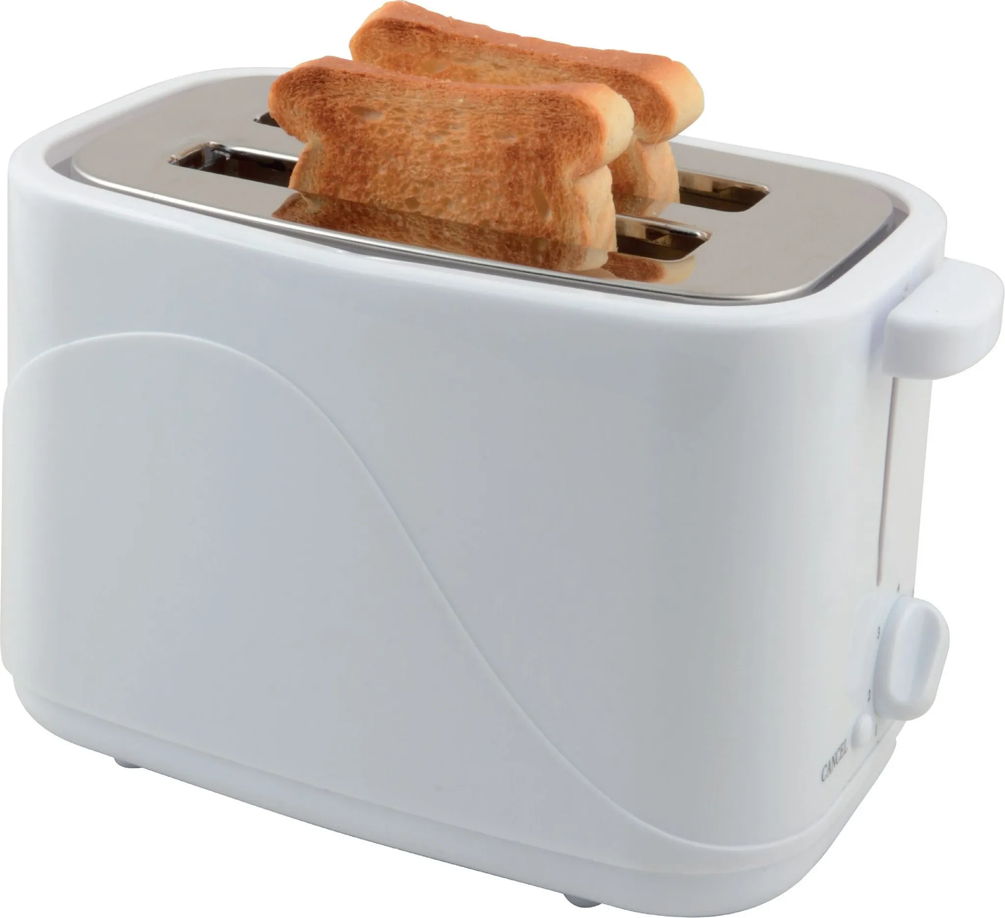 Alpina Toaster 2-fach - 700W Mit 7 Bräunungsstufen & Krümelfach