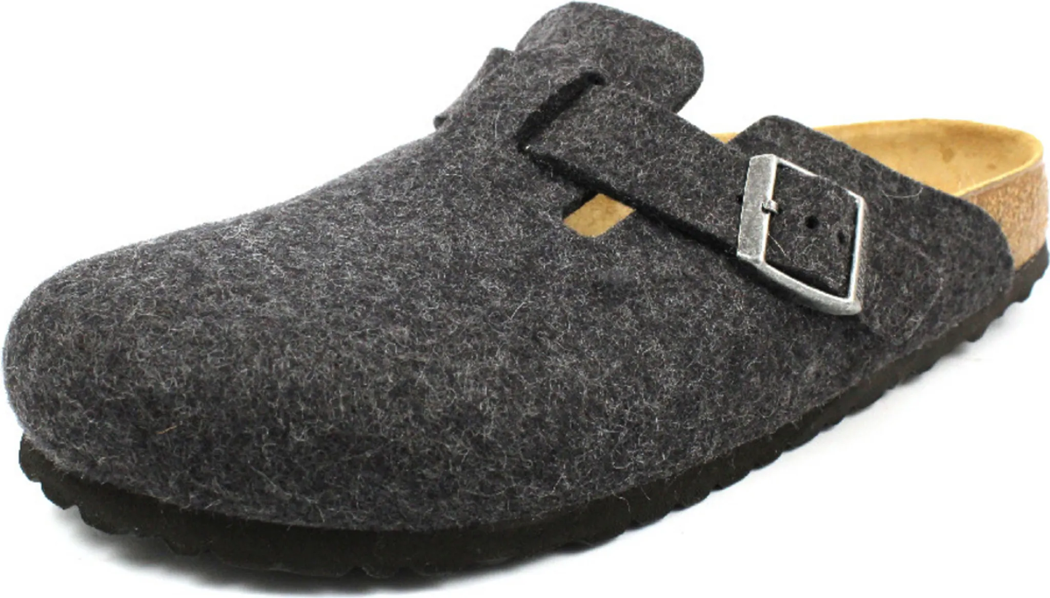 Birkenstock klapki damskie szary 160373 rozmiar 37 Chodaki