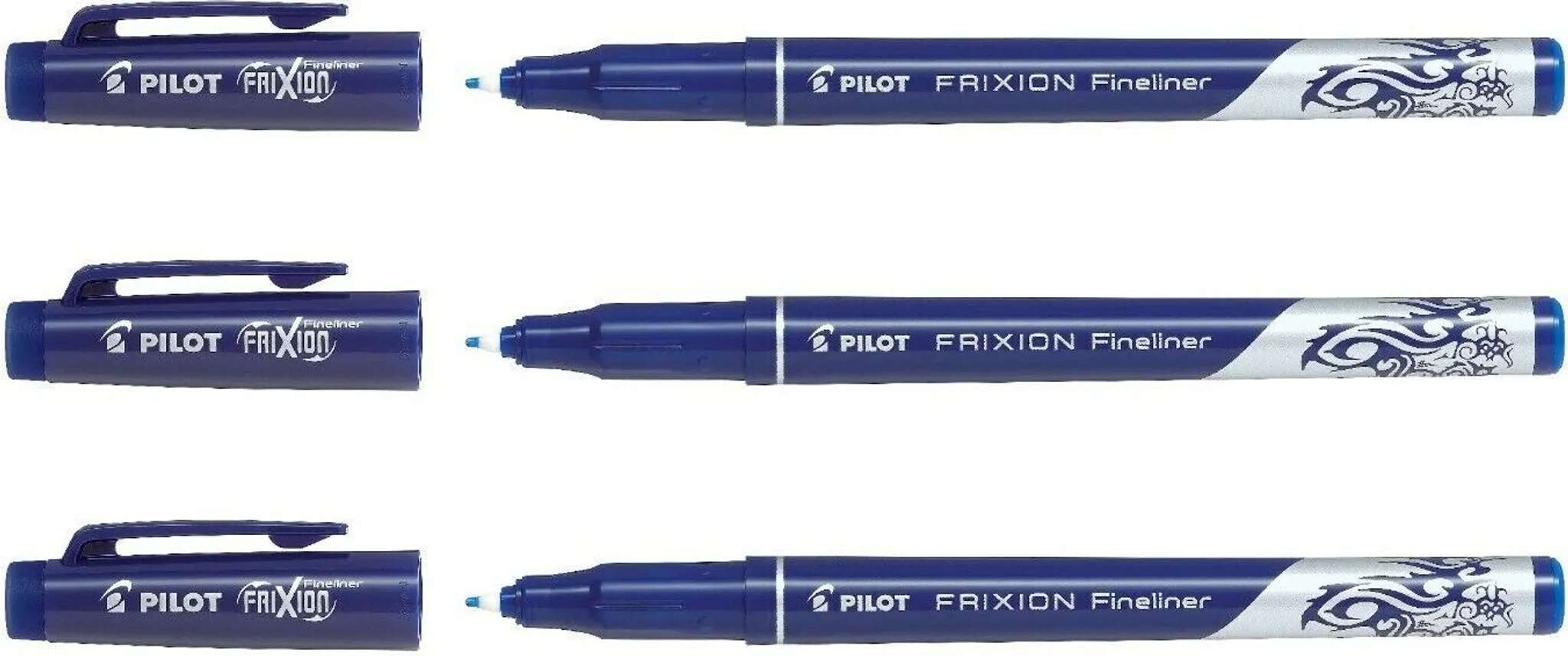 PILOT Fineliner Frixion – Radierbare Filzstifte, Blau, 6 Stück, 0,45 Mm Strich