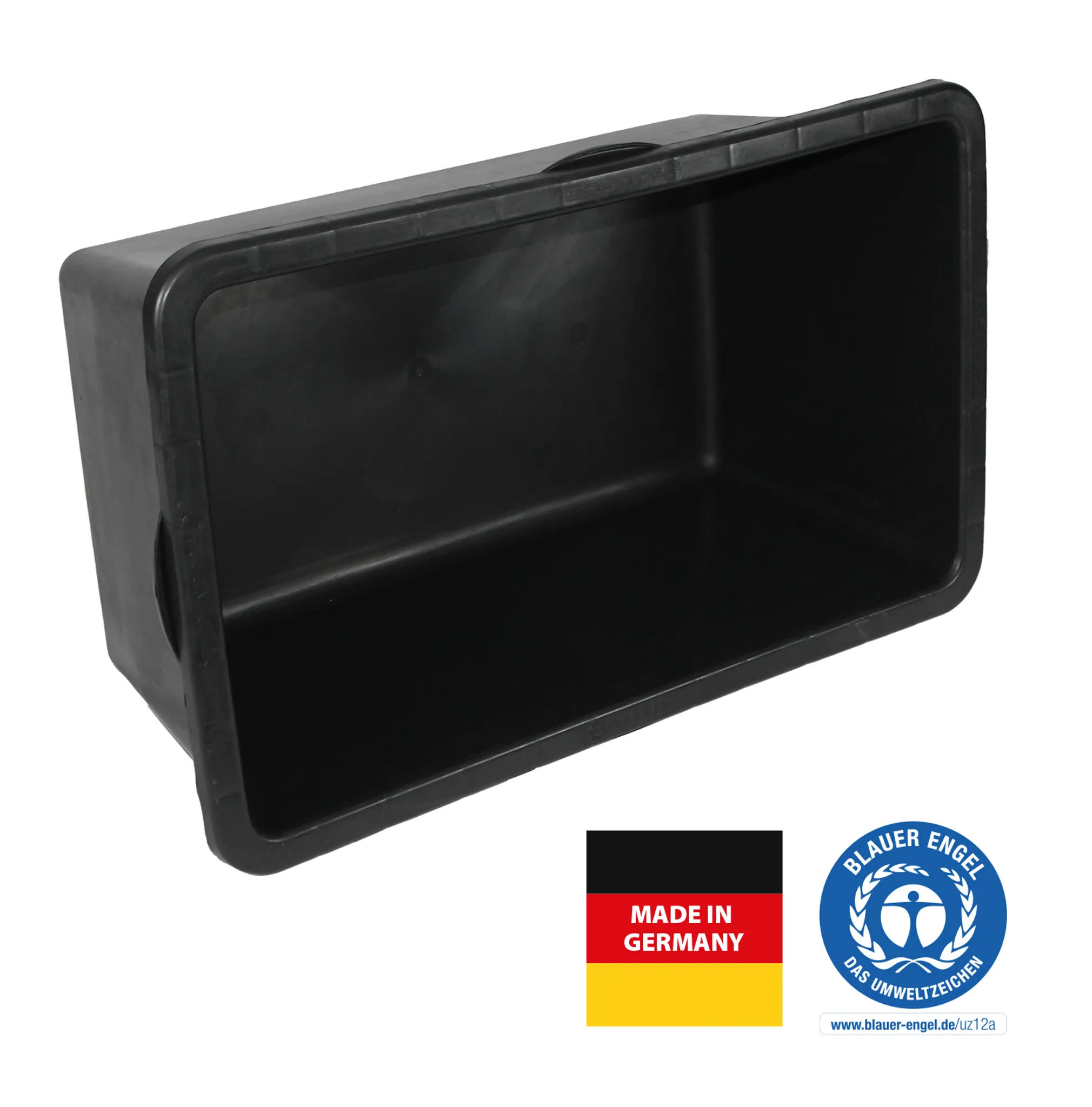 Friesenthal Mörtelwanne 90L Mit Deckel – Made In Germany, Blauer Engel, Stapelbar, Vielseitig Einsetzbar