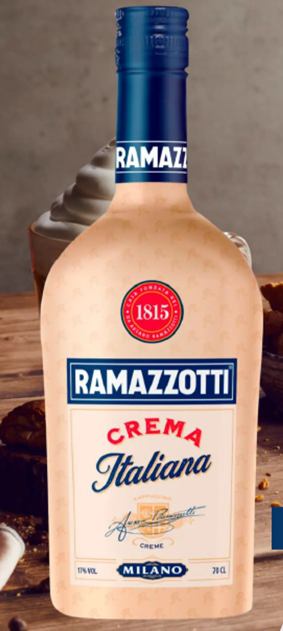 % | l 0,7 17 Crema Ramazzotti vol