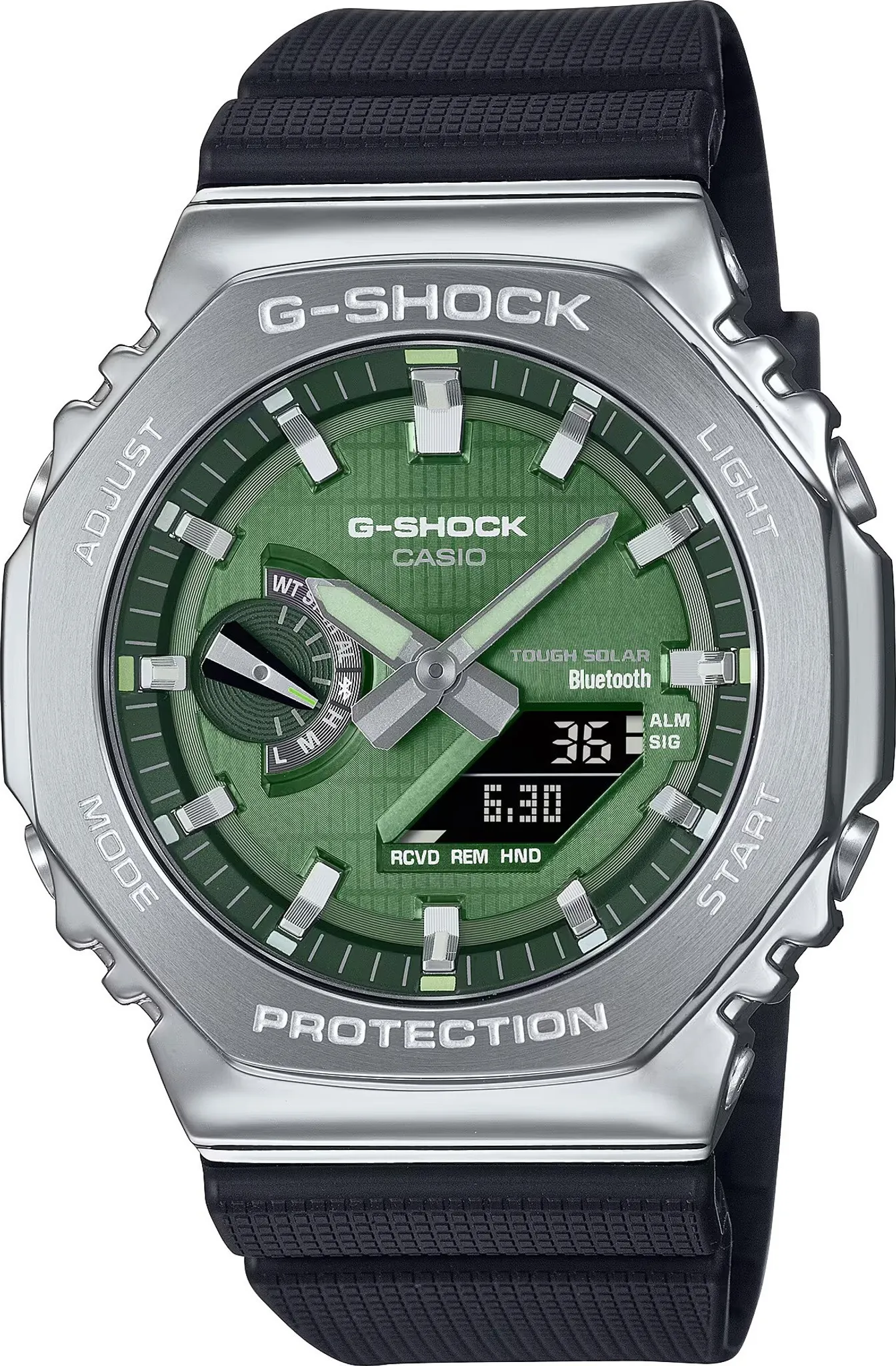 Casio GBM-2100A-1A3ER Watch G-Shock G-Steel Solar