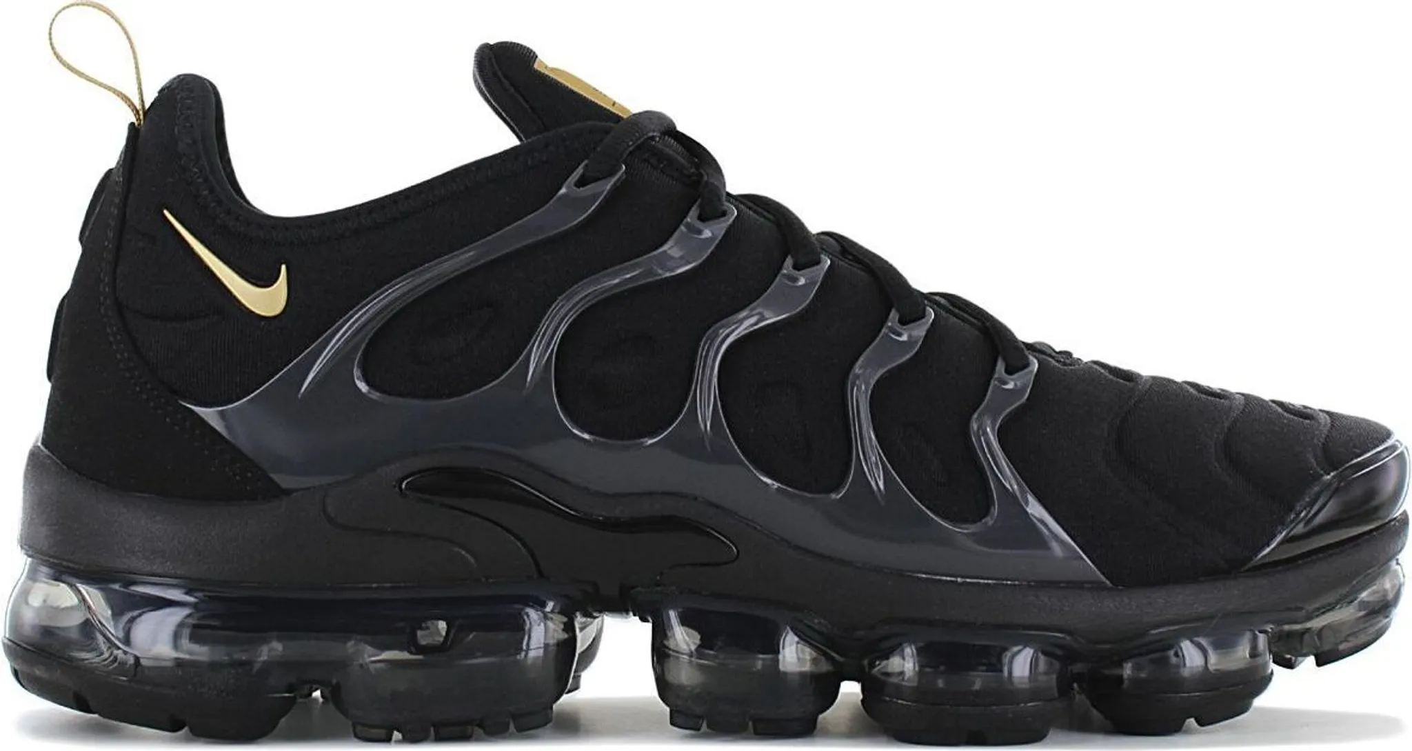 Air vapormax black metallic gold online