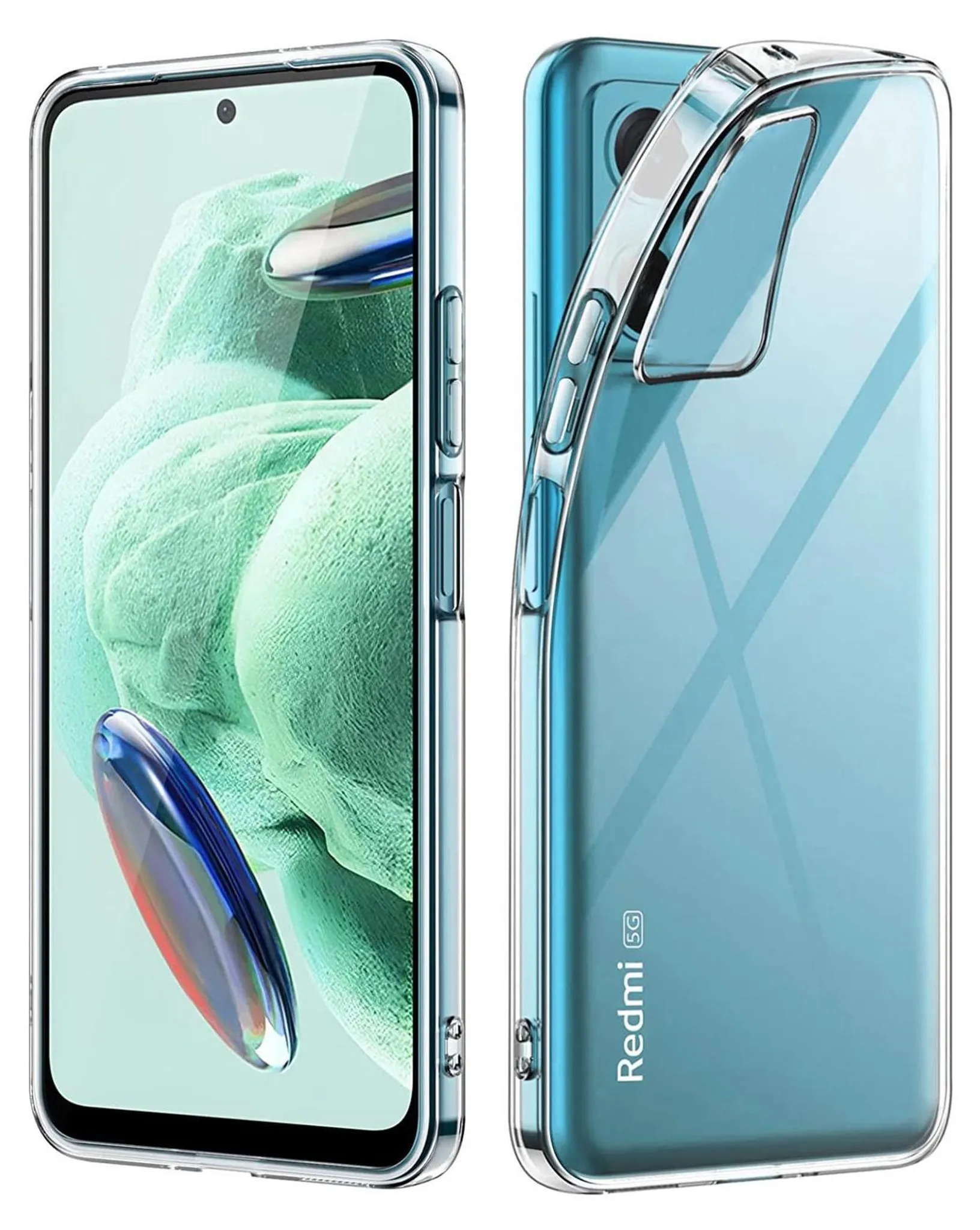 CoverKingz Custodia Trasparente In Silicone Morbido Per Xiaomi Poco M4 Pro 5G / Redmi Note 11S 5G