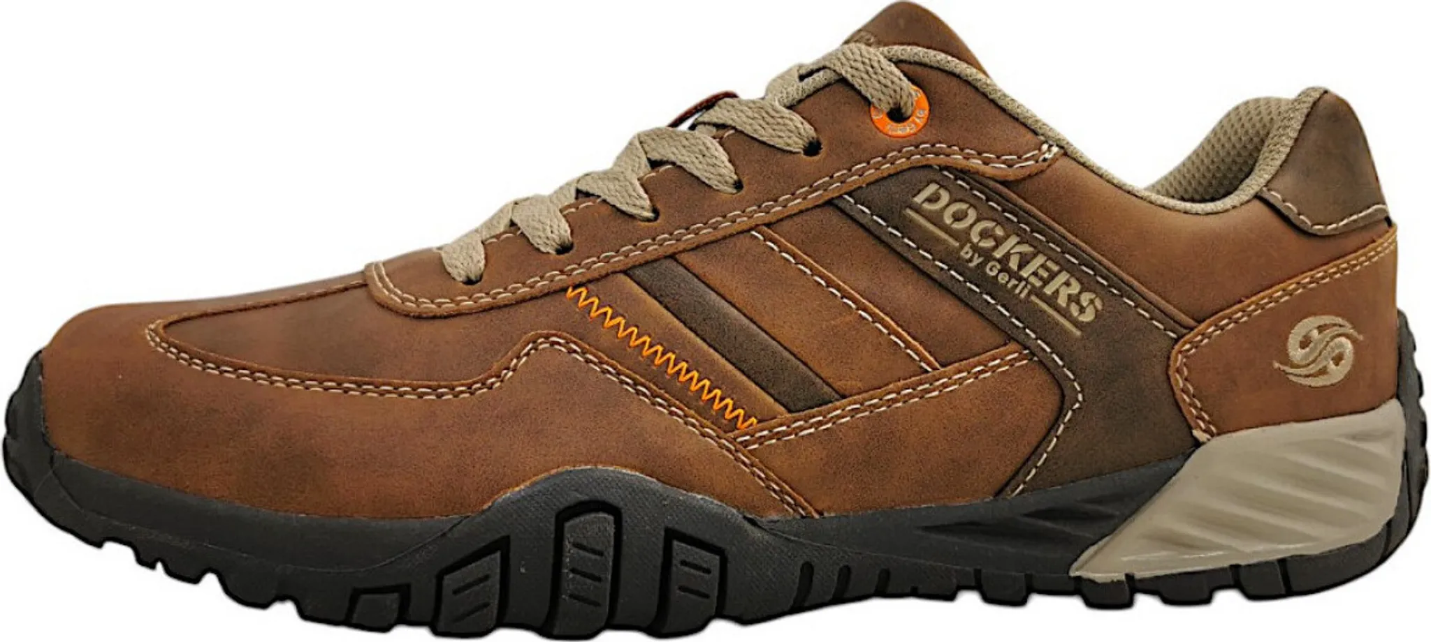 Scarpe stringate Dockers by Gerli da uomo in marrone,