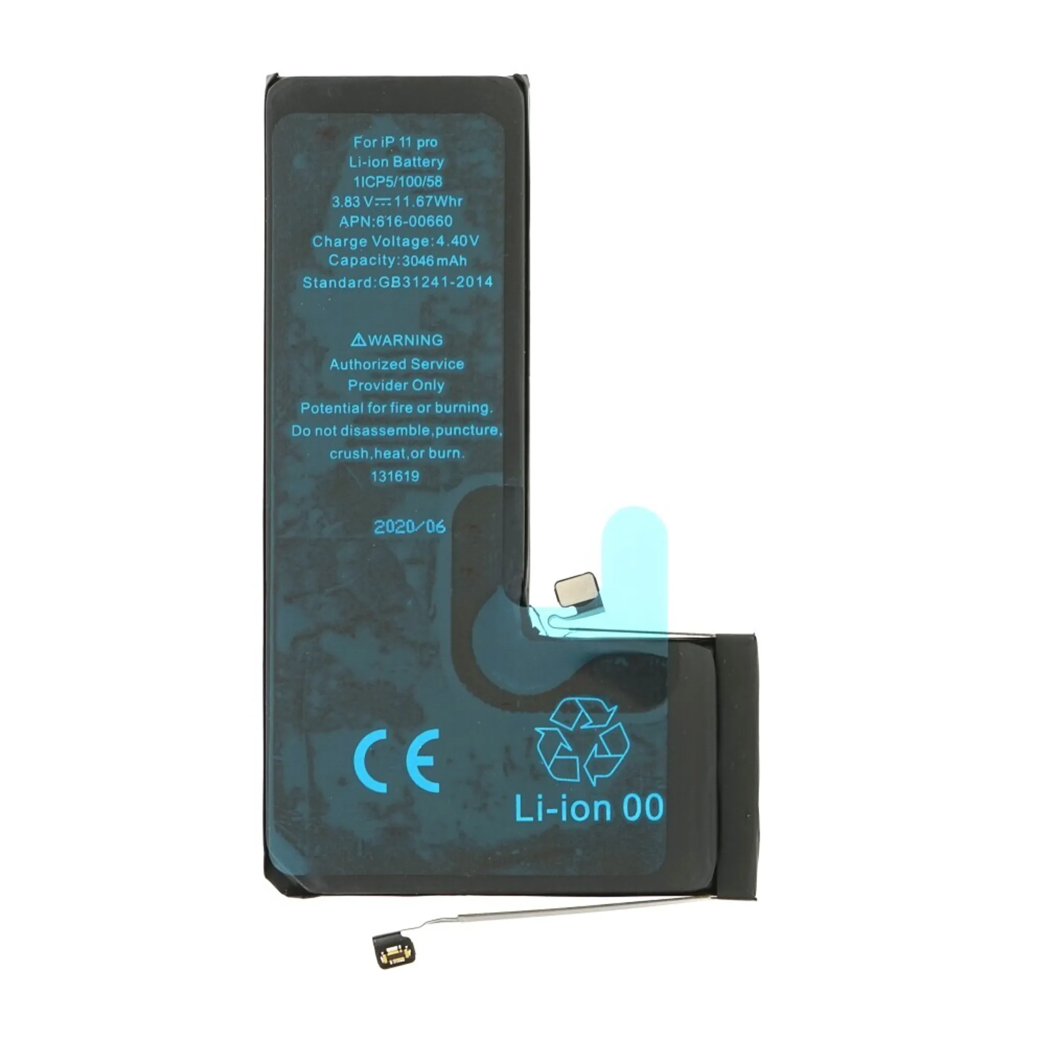 APPLE IPhone 11 Pro - BATTERY 3046mAh LI-Pol, BULK