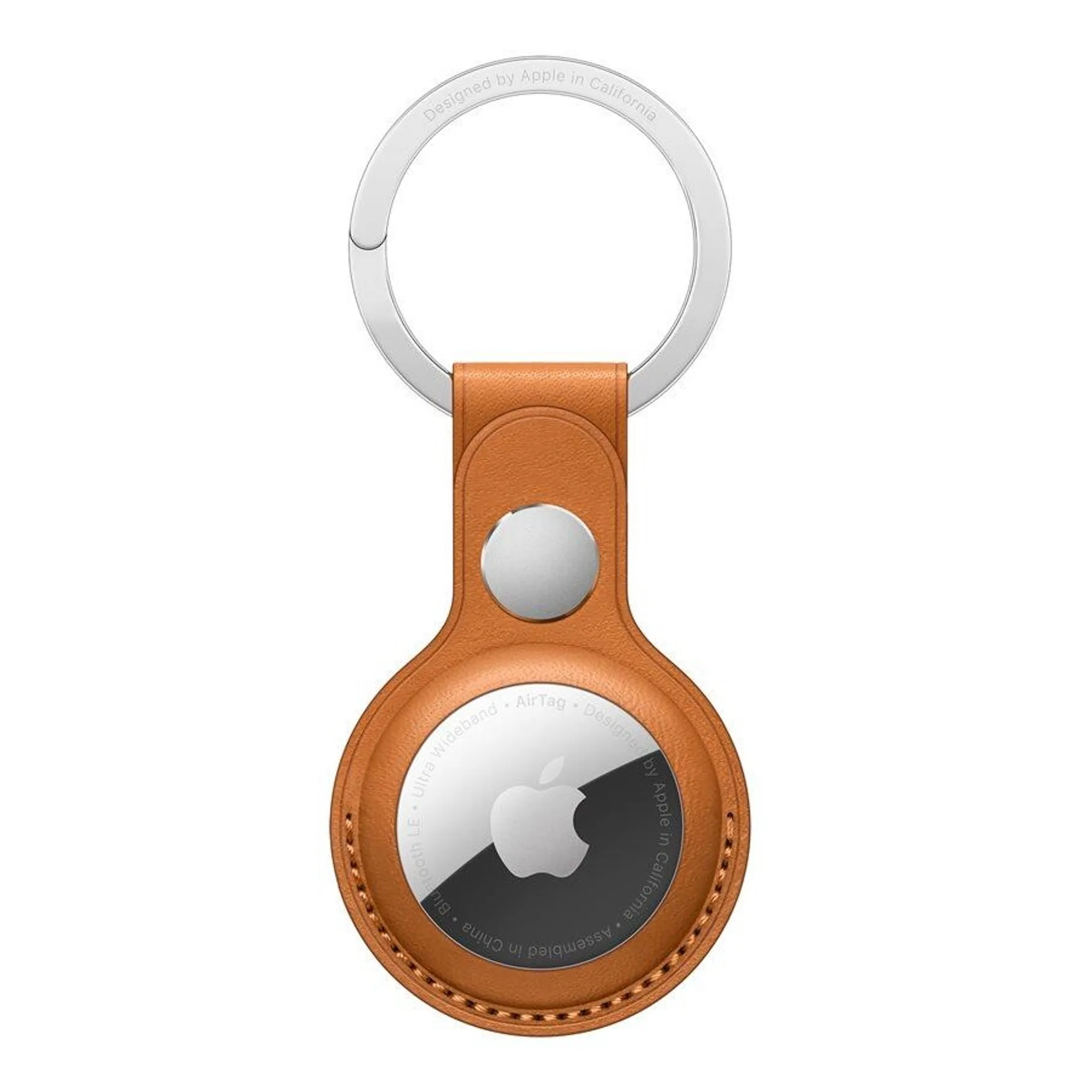 Original Apple AirTag Ring Leather Key