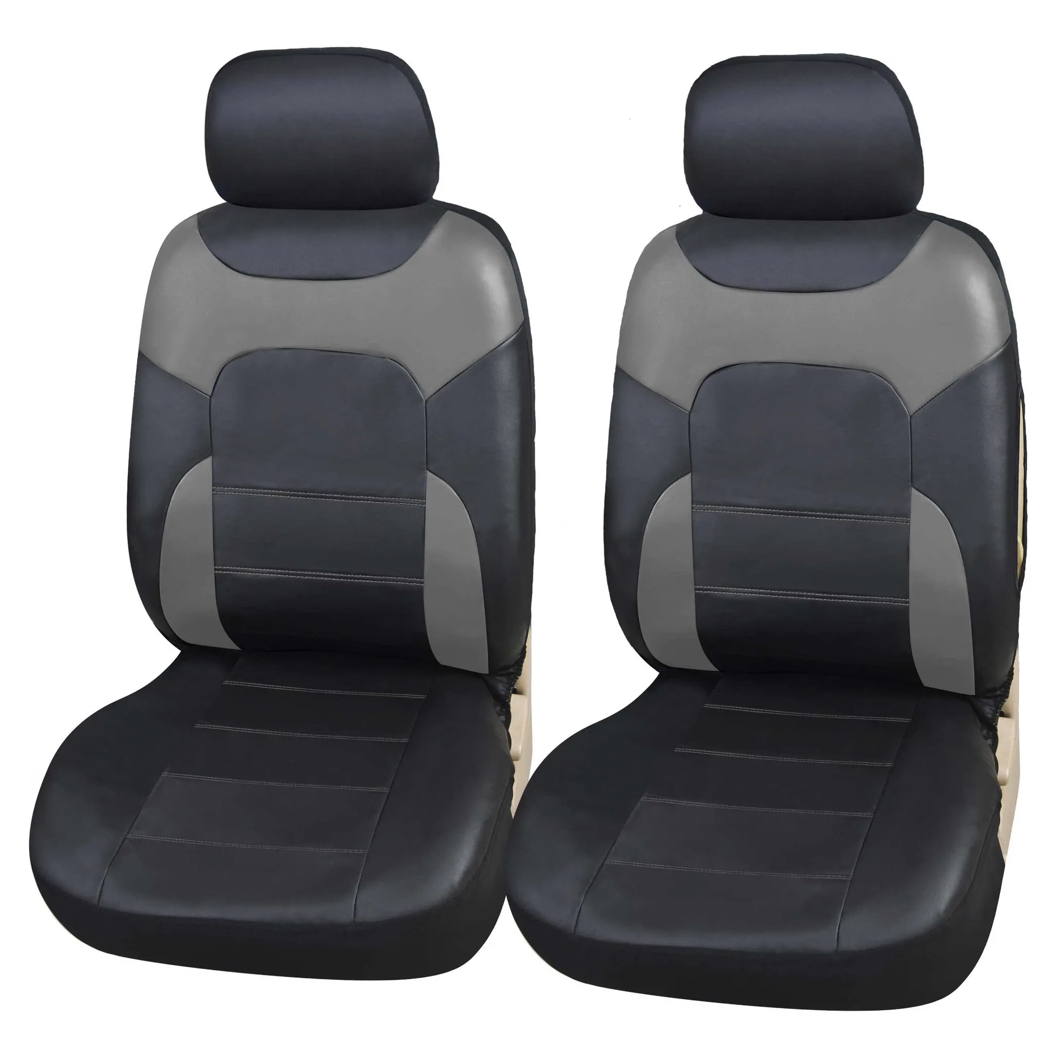 Upgrade4cars Autositzbezug Auto-Sitzbezüge Vordersitze, 4-teilig, Auto-Schonbezüge  für Fahrersitz & Beifahrer