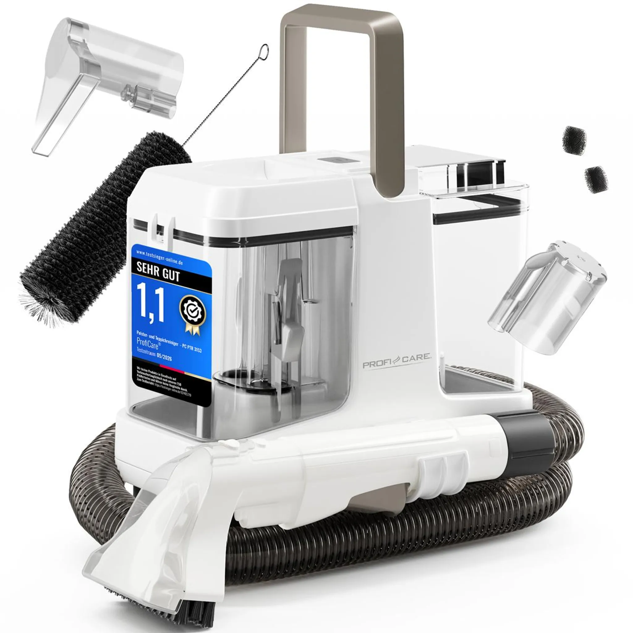 ProfiCare® Polsterreiniger Gerät und Waschsauger