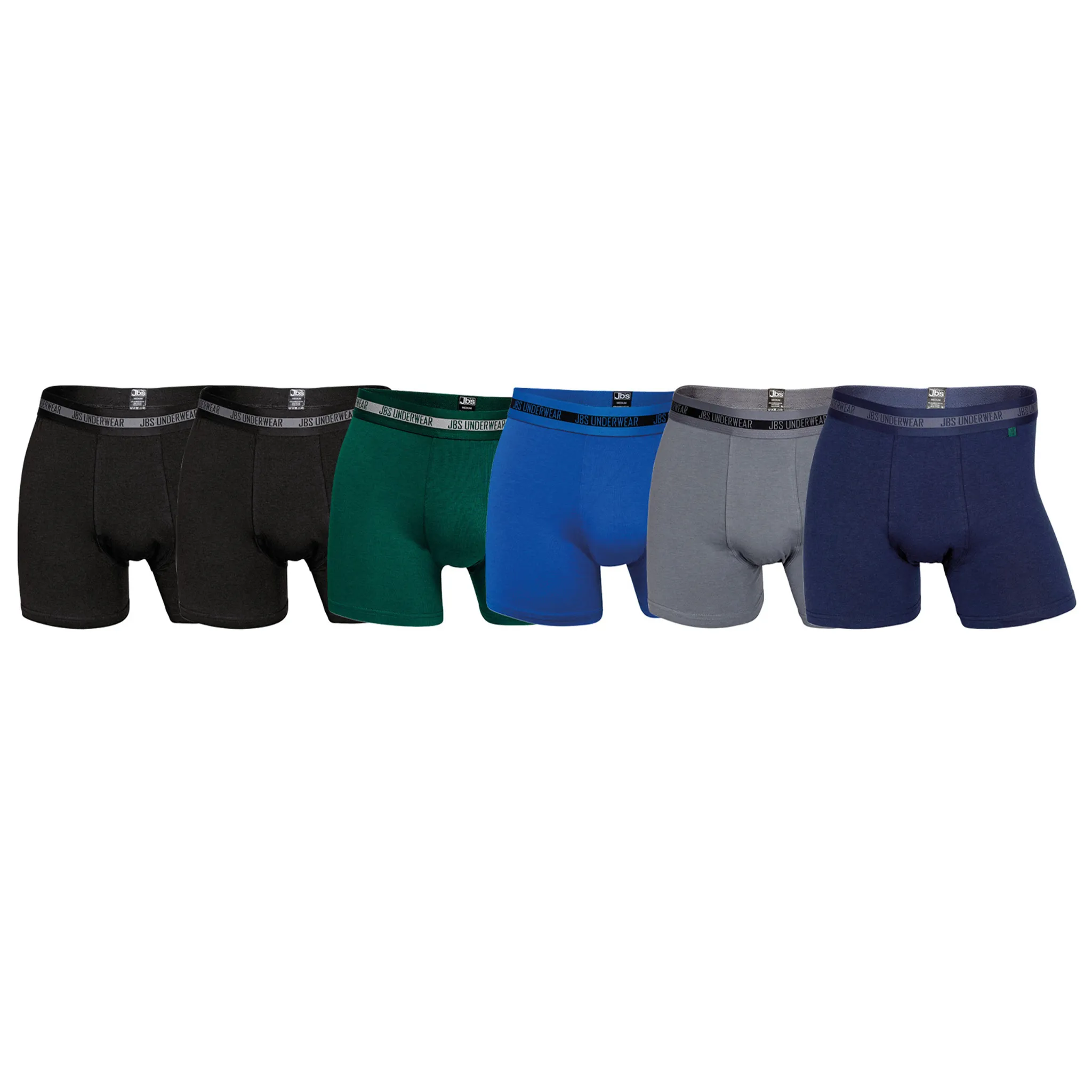 6er Boxer Shorts, JBS Herren - Pack Pants,