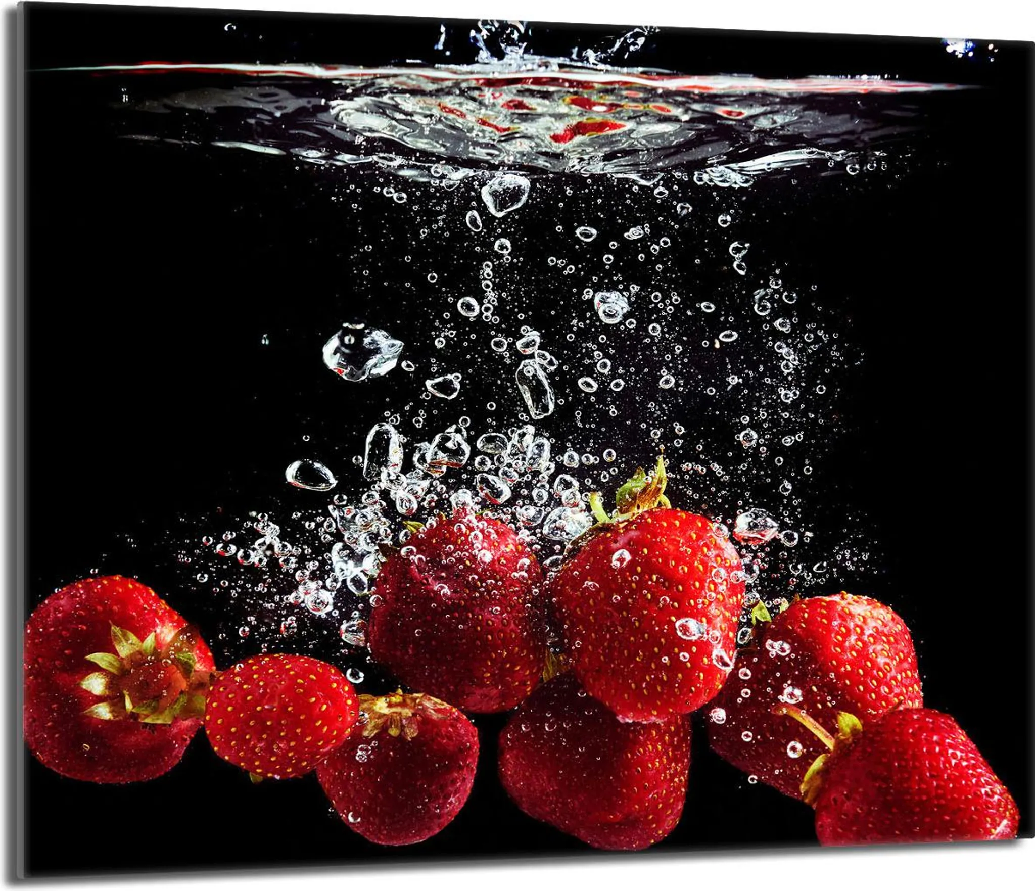Copri Piano Cottura TMK In Vetro Temperato – 80x52 Cm, Colore Chilli, Paraschizzi E Tagliere - 5