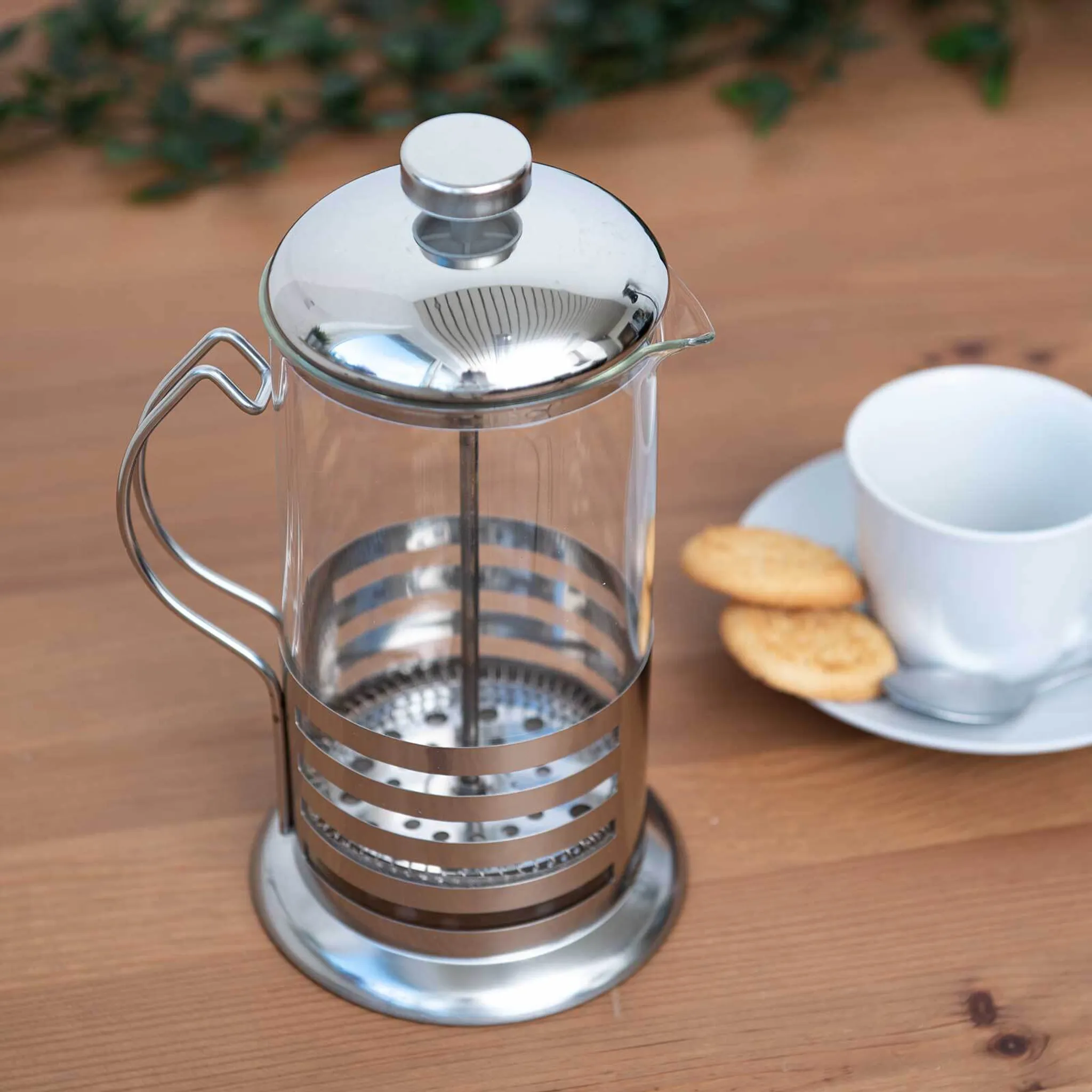 BEEM French Press 1 l acht Tassen Edelstahl