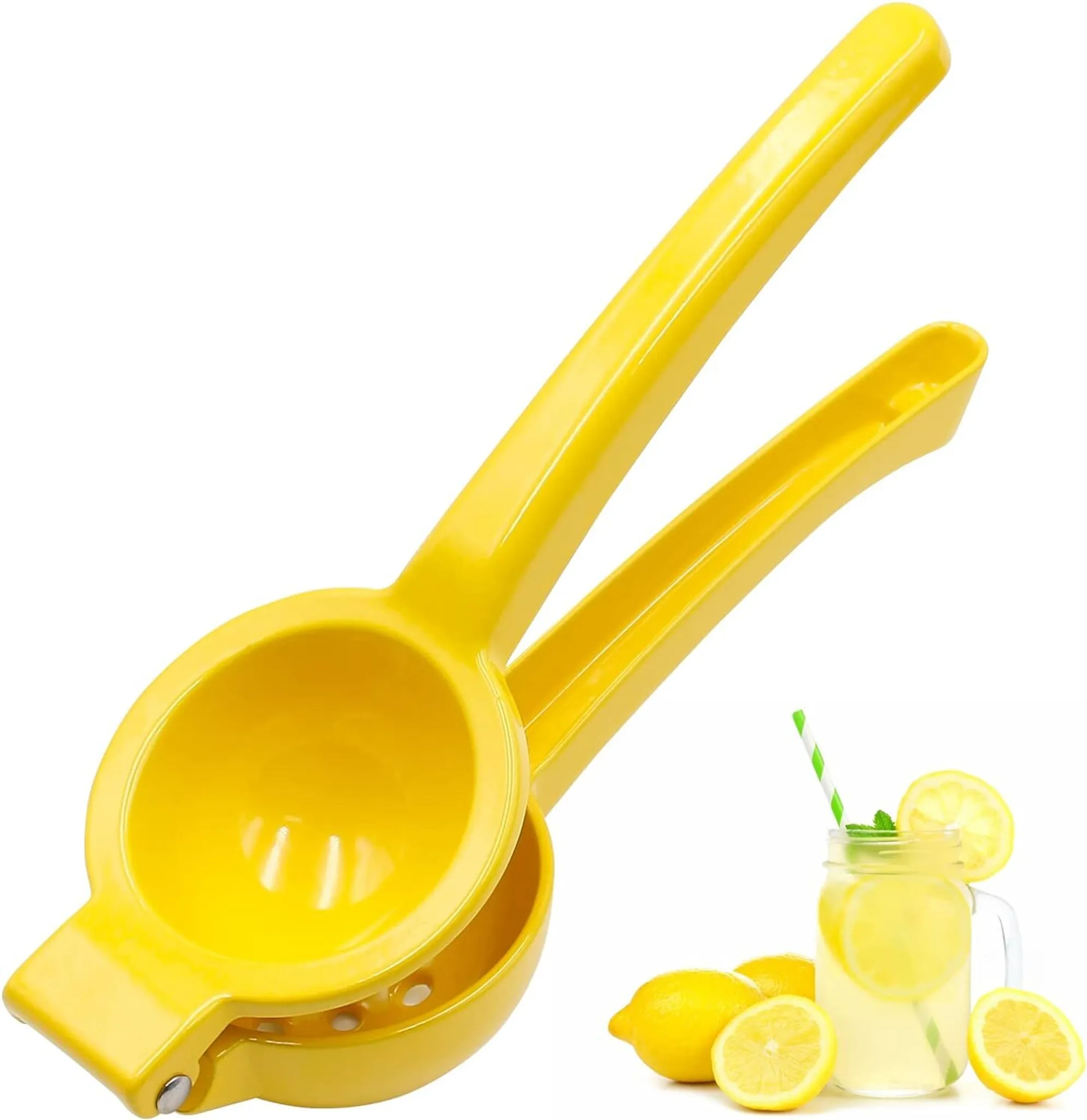 H&S Zitronenpresse Handpresse - Manueller Zitrusentsafter Für Zitronen & Limetten